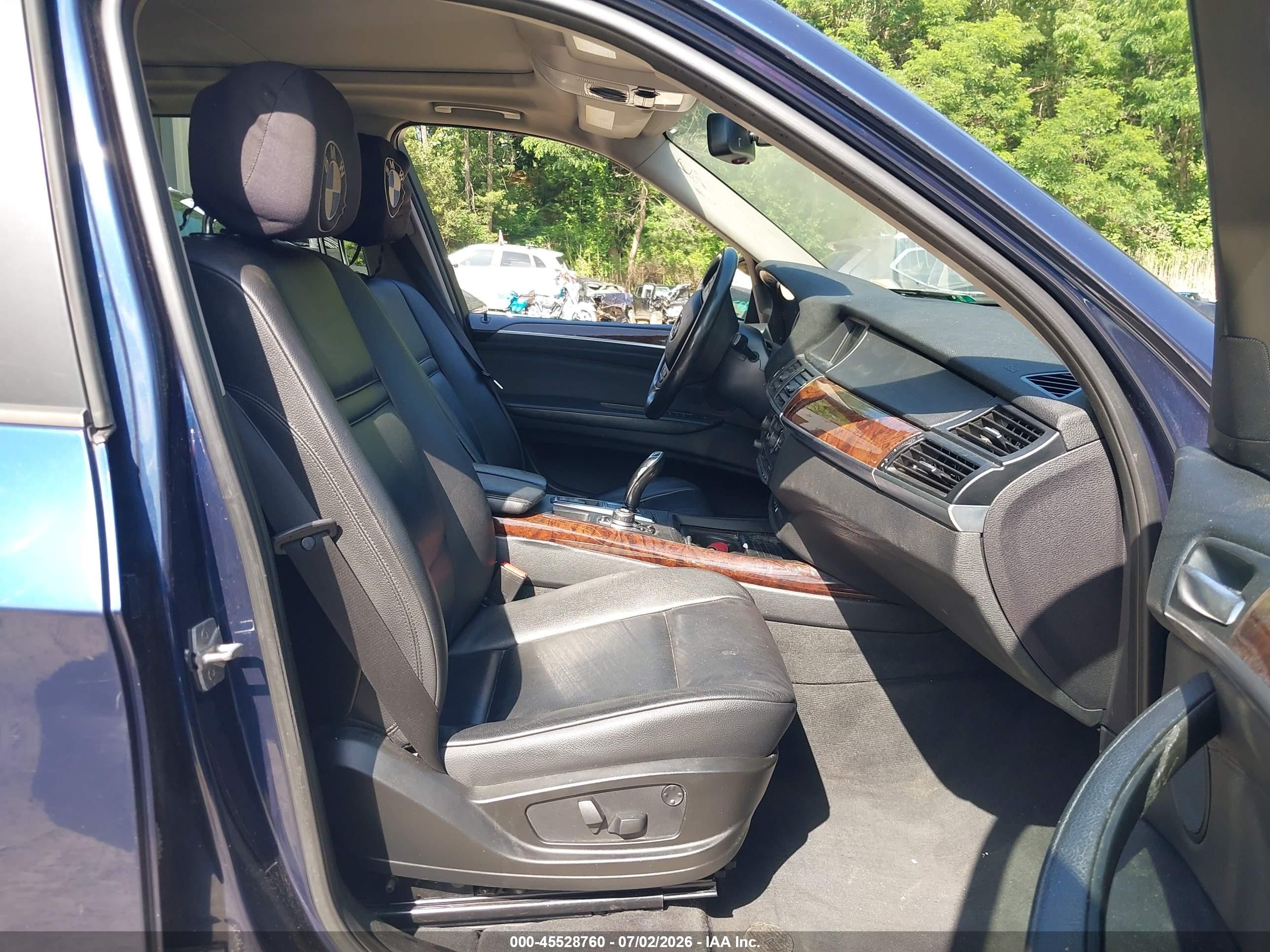 2011 Bmw X5 Xdrive35d Blue vin: 5UXZW0C55BL656434