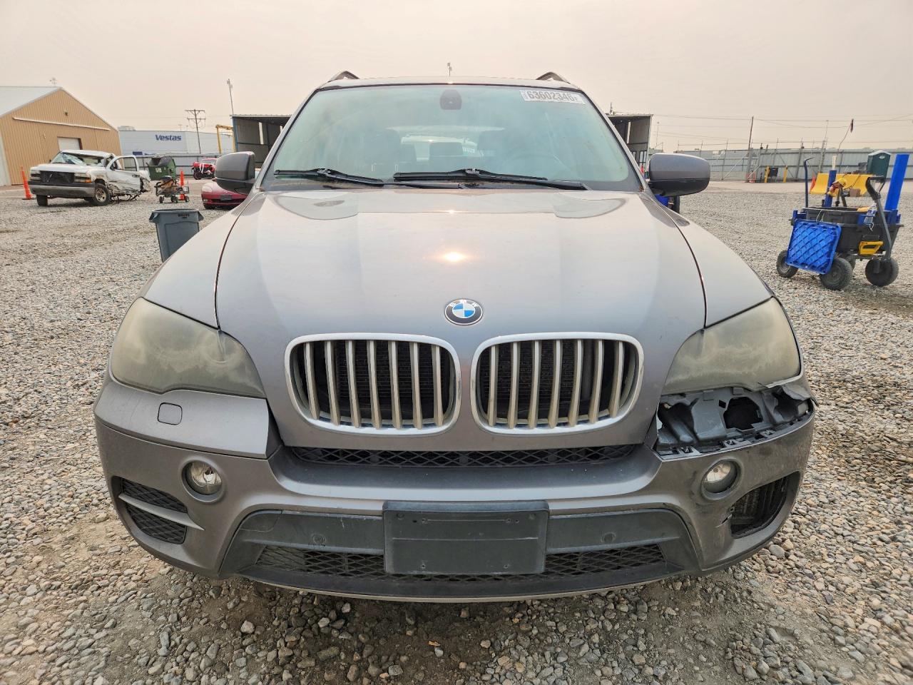 2011 Bmw X5 Xdrive35d Gray vin: 5UXZW0C55BL657292