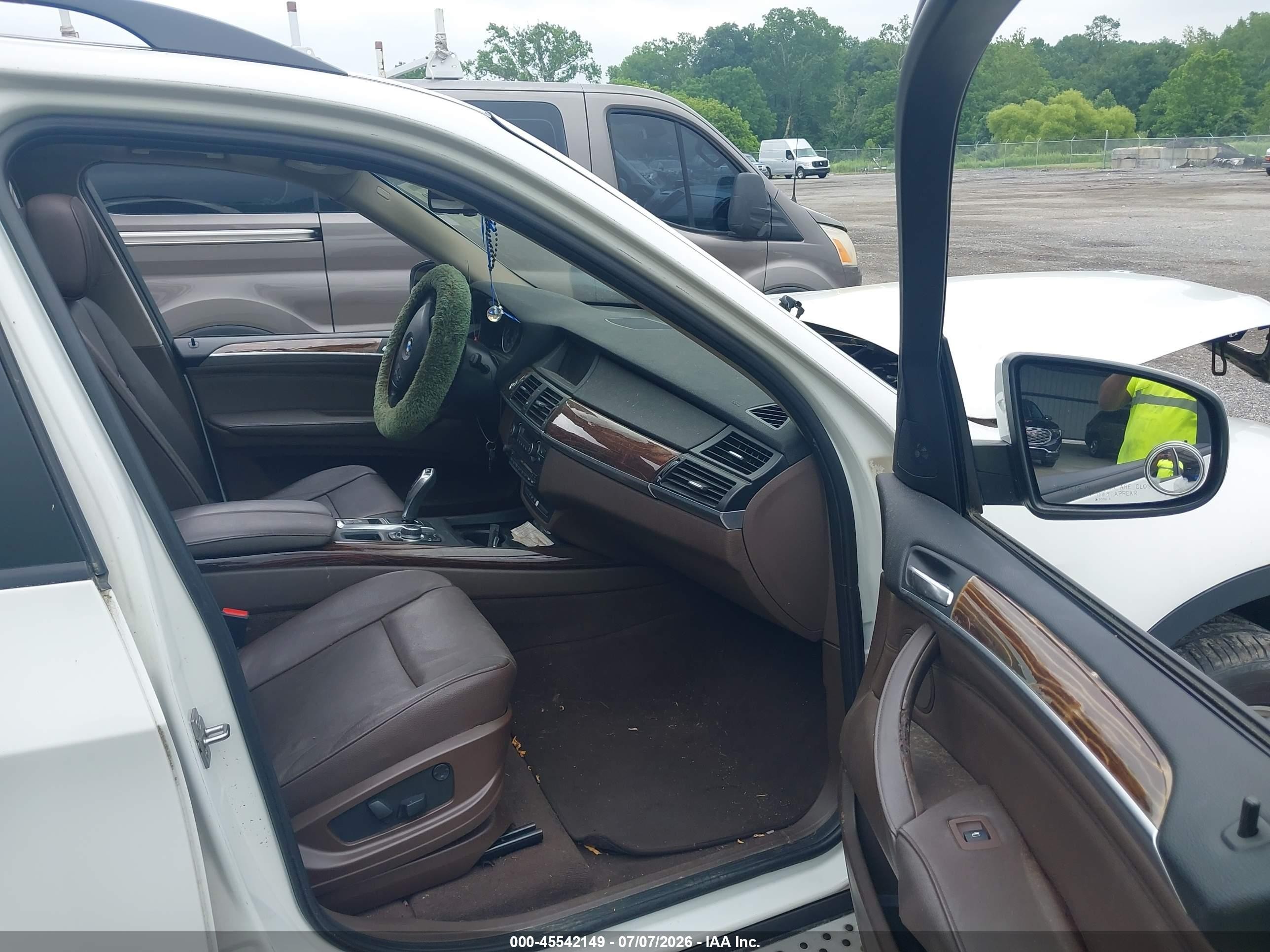 2011 Bmw X5 Xdrive35d White vin: 5UXZW0C55BL663027
