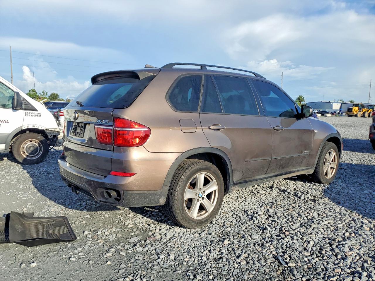 2012 Bmw X5 Xdrive35d Коричневый vin: 5UXZW0C55CL669587