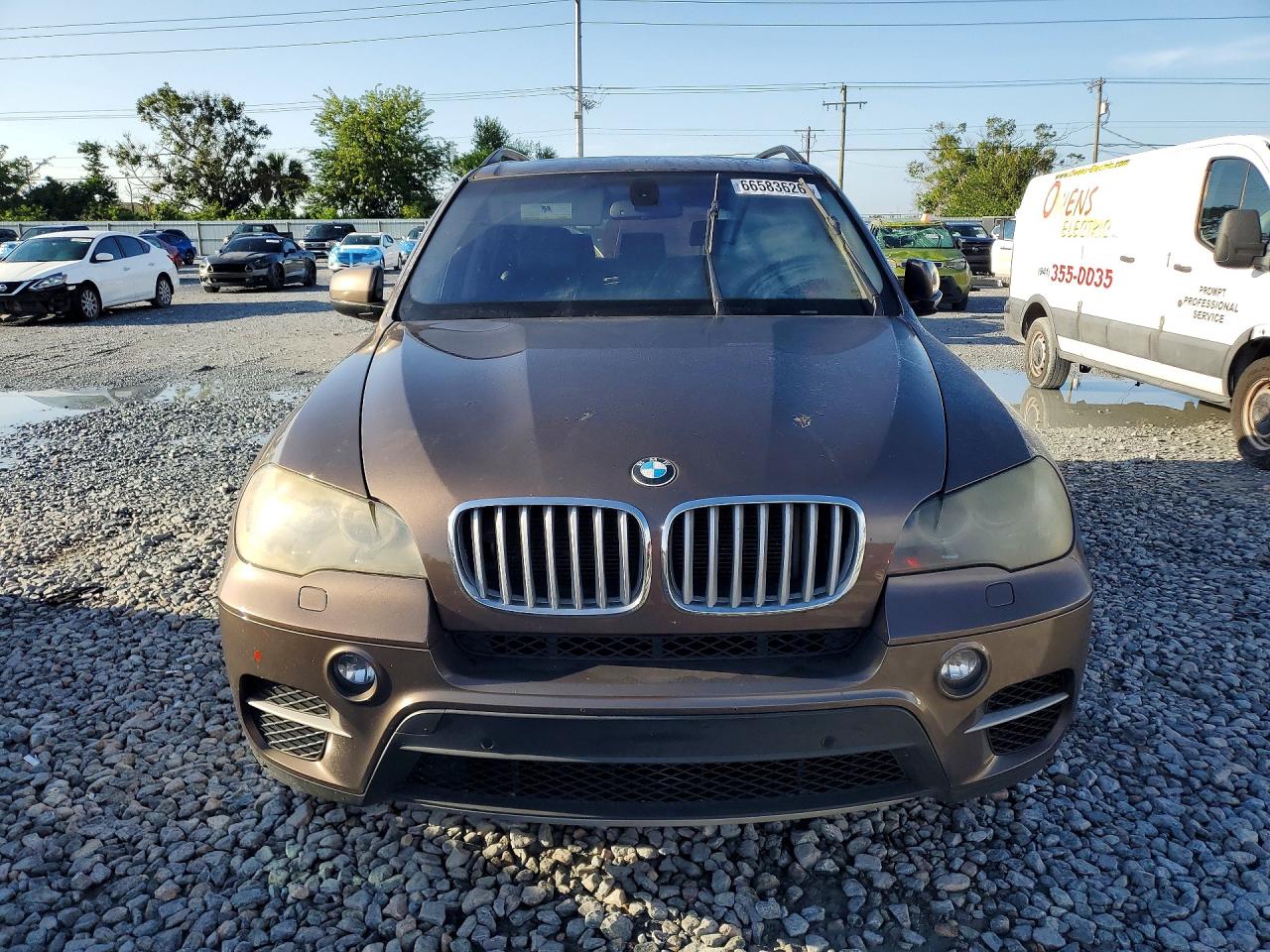 2012 Bmw X5 Xdrive35d Коричневый vin: 5UXZW0C55CL669587