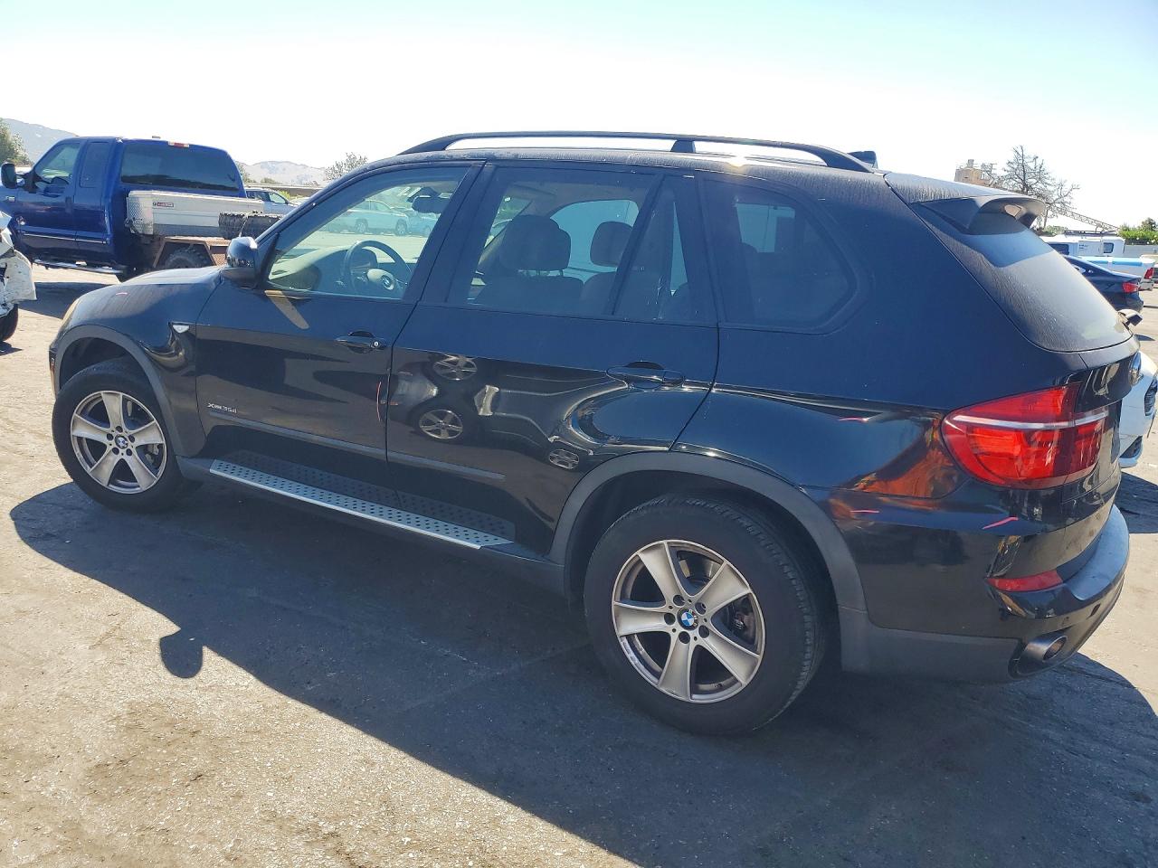 2012 Bmw X5 Xdrive35d Black vin: 5UXZW0C55CL669878