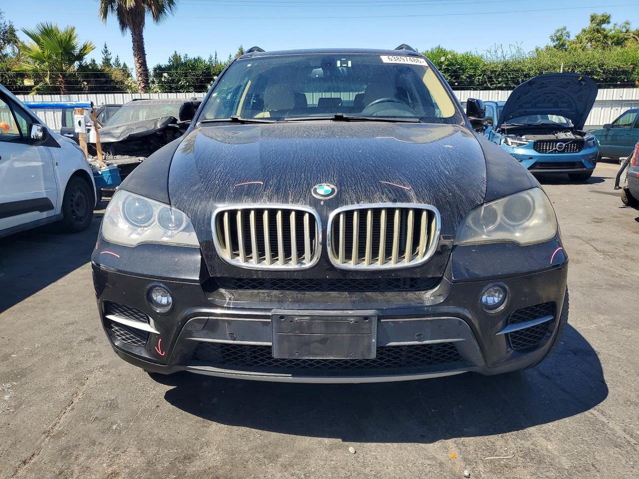 2012 Bmw X5 Xdrive35d Black vin: 5UXZW0C55CL669878