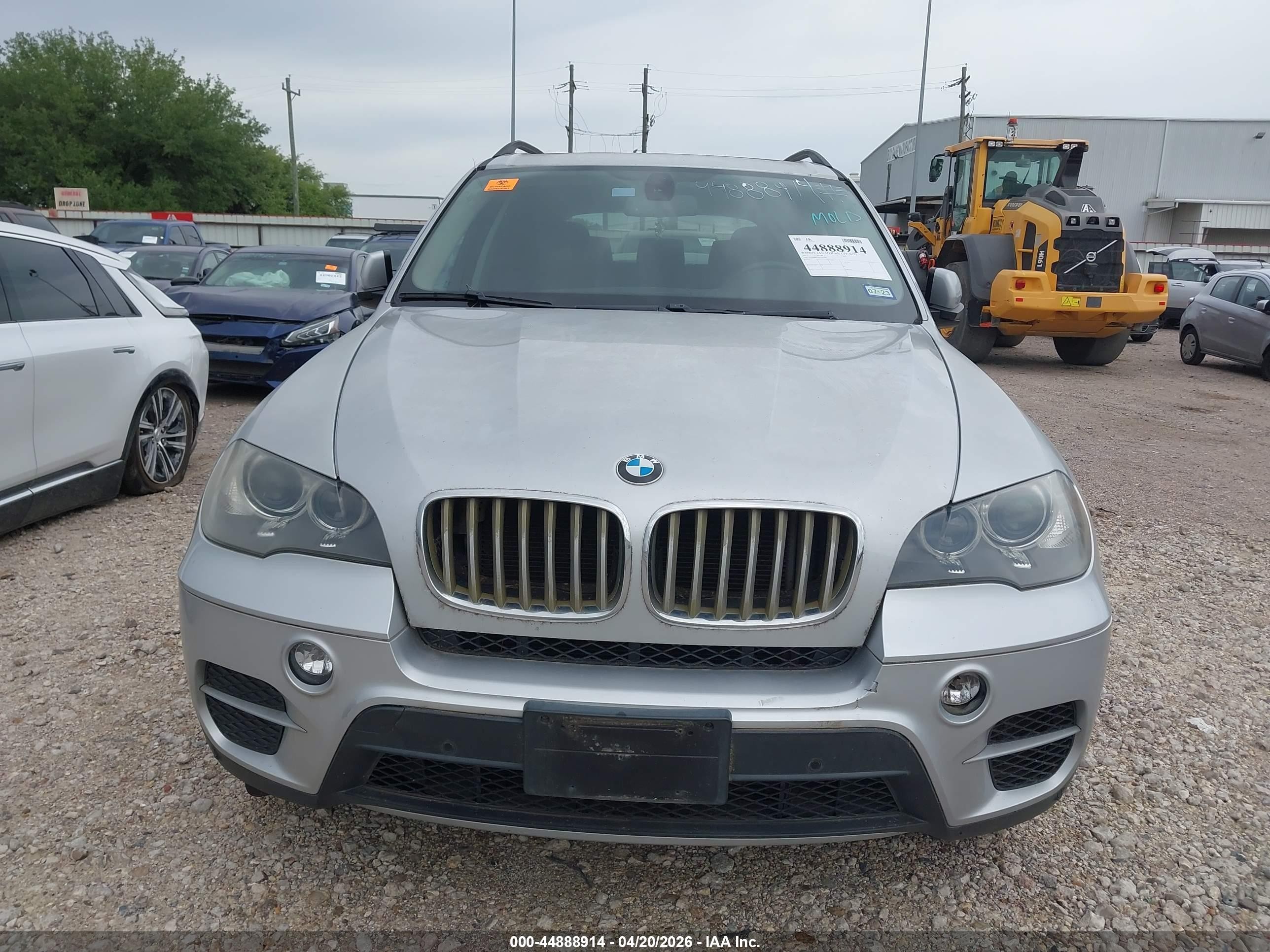 2012 Bmw X5 Xdrive35d Gray vin: 5UXZW0C55CL671582