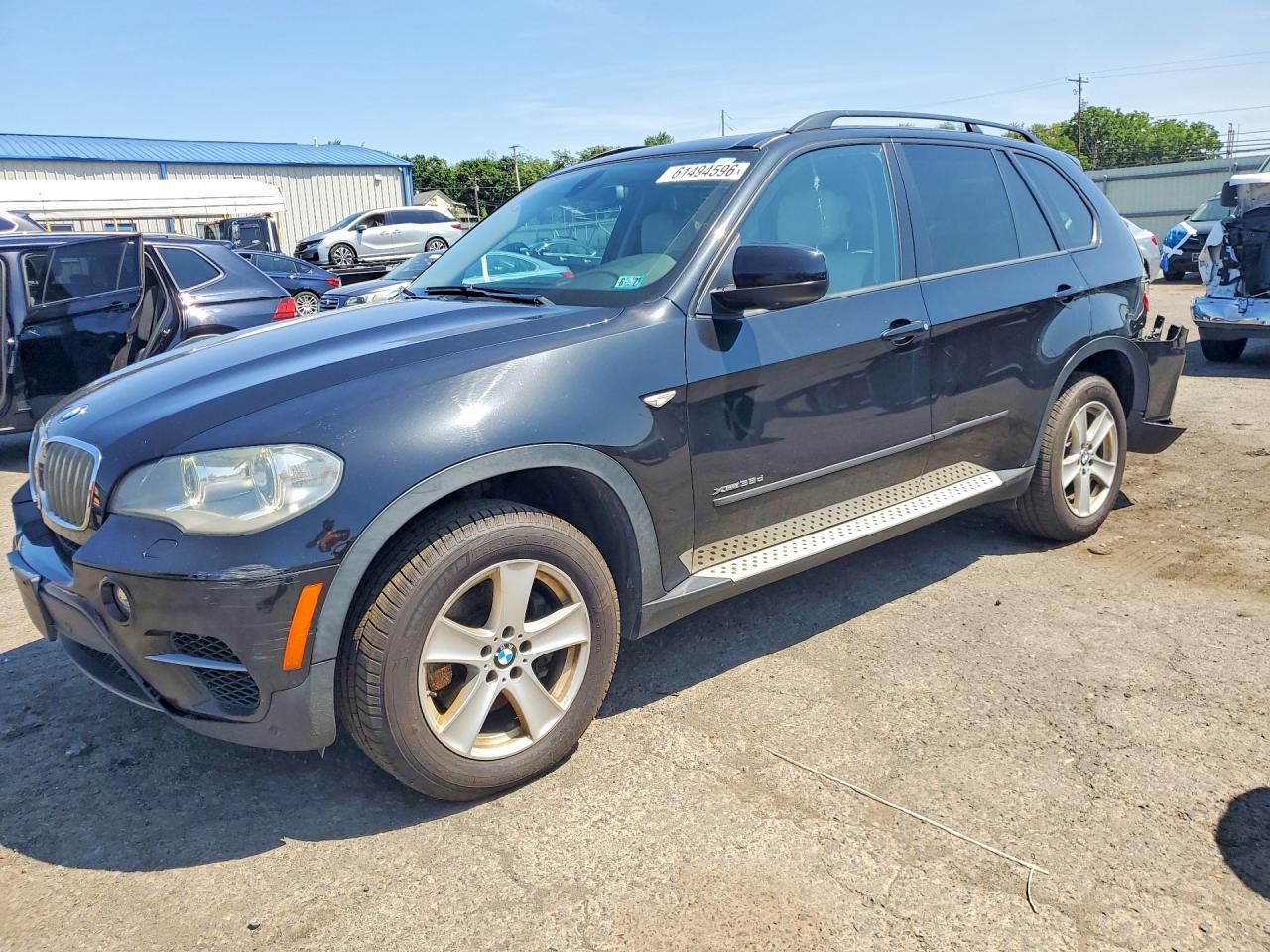 2012 Bmw X5 Xdrive35d Черный vin: 5UXZW0C55CL672263