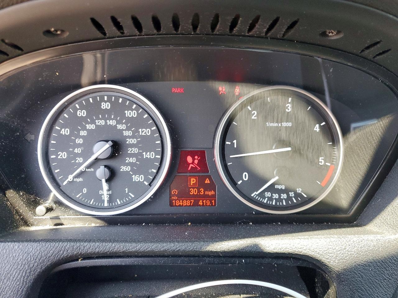 2012 Bmw X5 Xdrive35d Черный vin: 5UXZW0C55CL672263