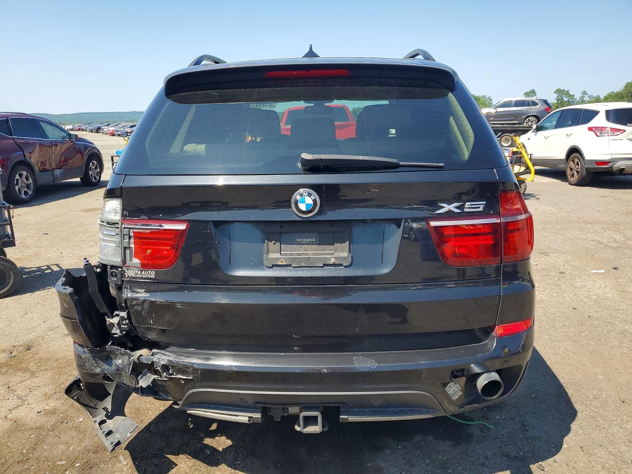 2012 Bmw X5 Xdrive35d Черный vin: 5UXZW0C55CL672263
