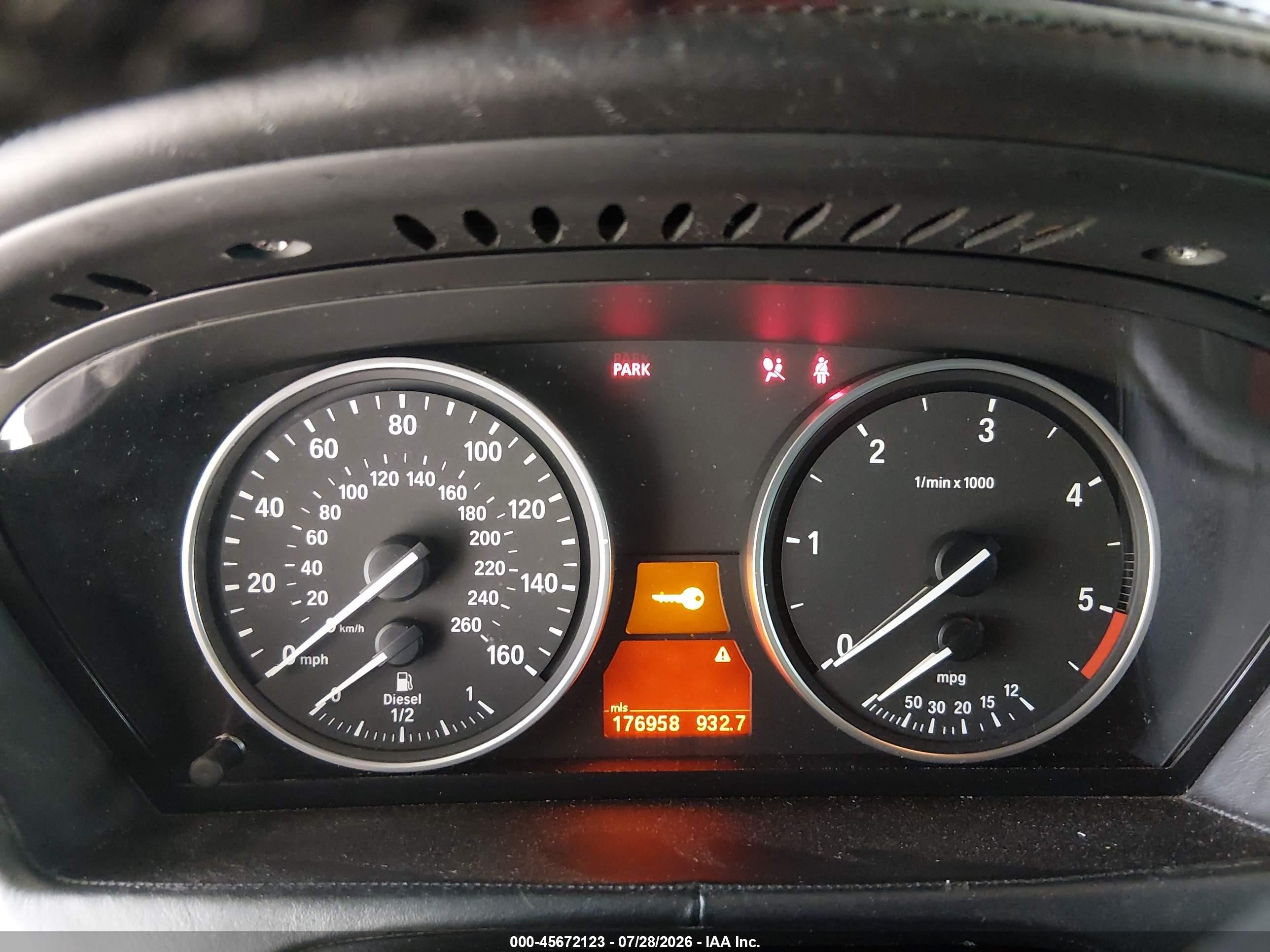 2012 Bmw X5 Xdrive35d Gray vin: 5UXZW0C55CL673638