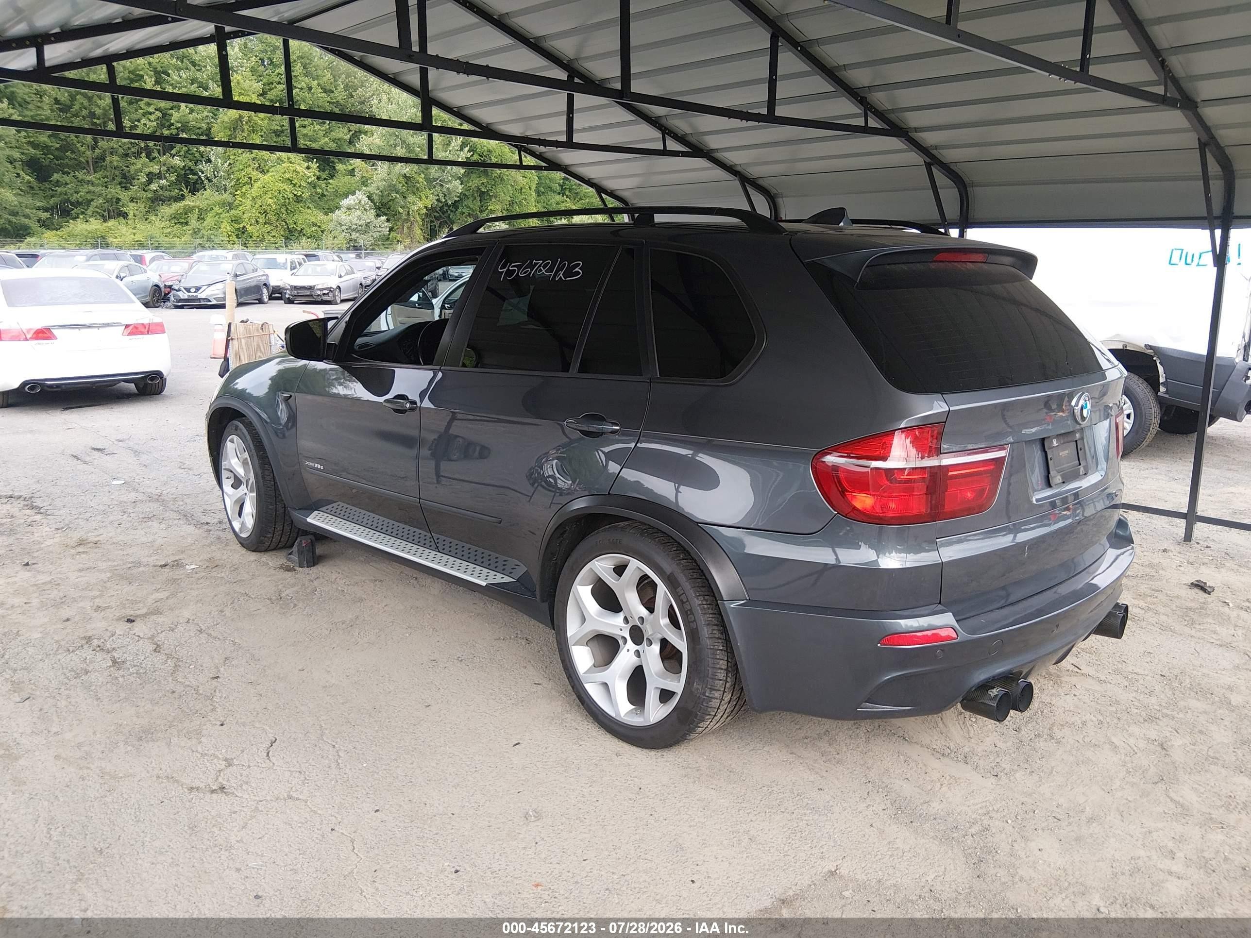 2012 Bmw X5 Xdrive35d Gray vin: 5UXZW0C55CL673638