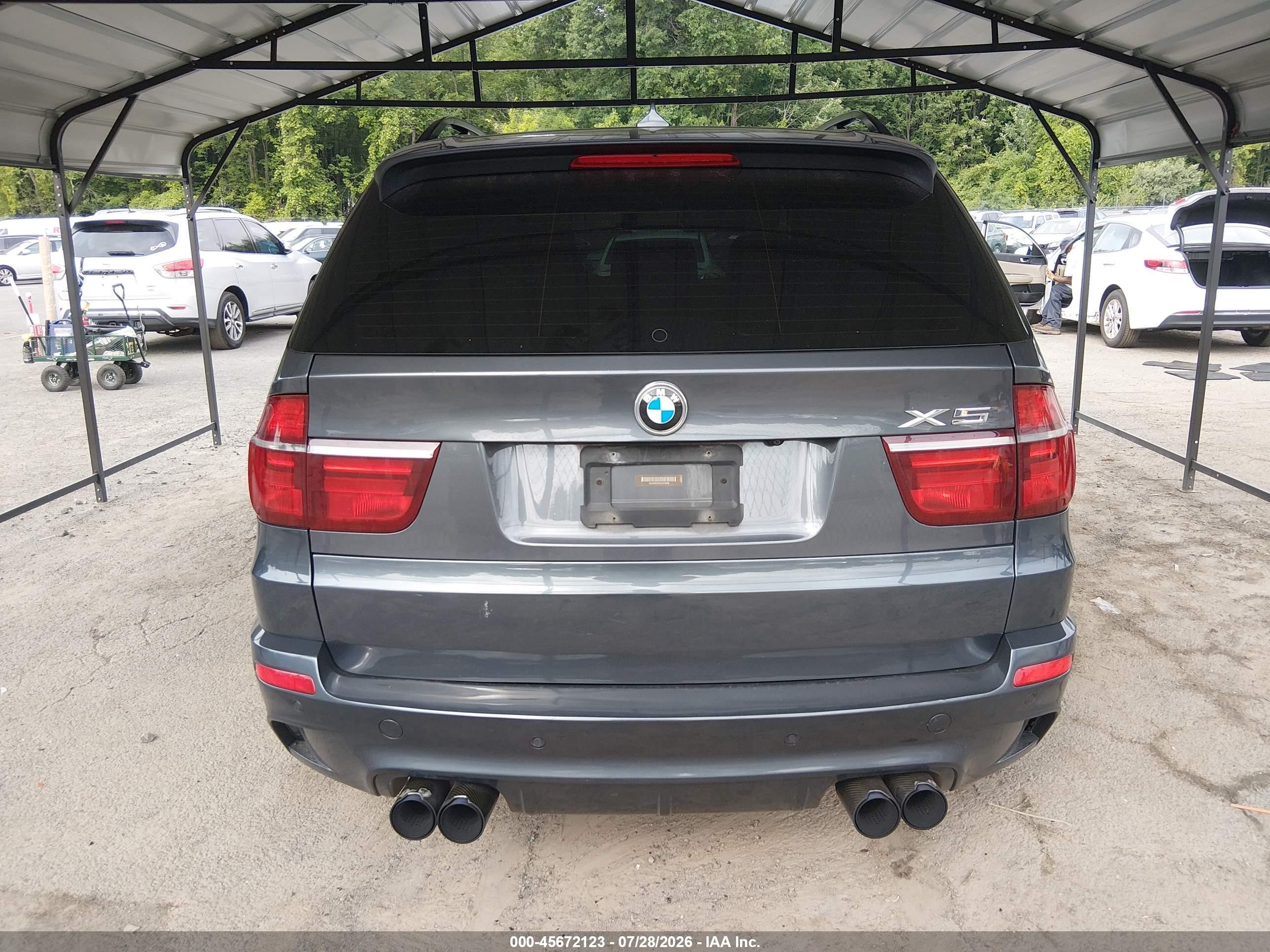 2012 Bmw X5 Xdrive35d Gray vin: 5UXZW0C55CL673638
