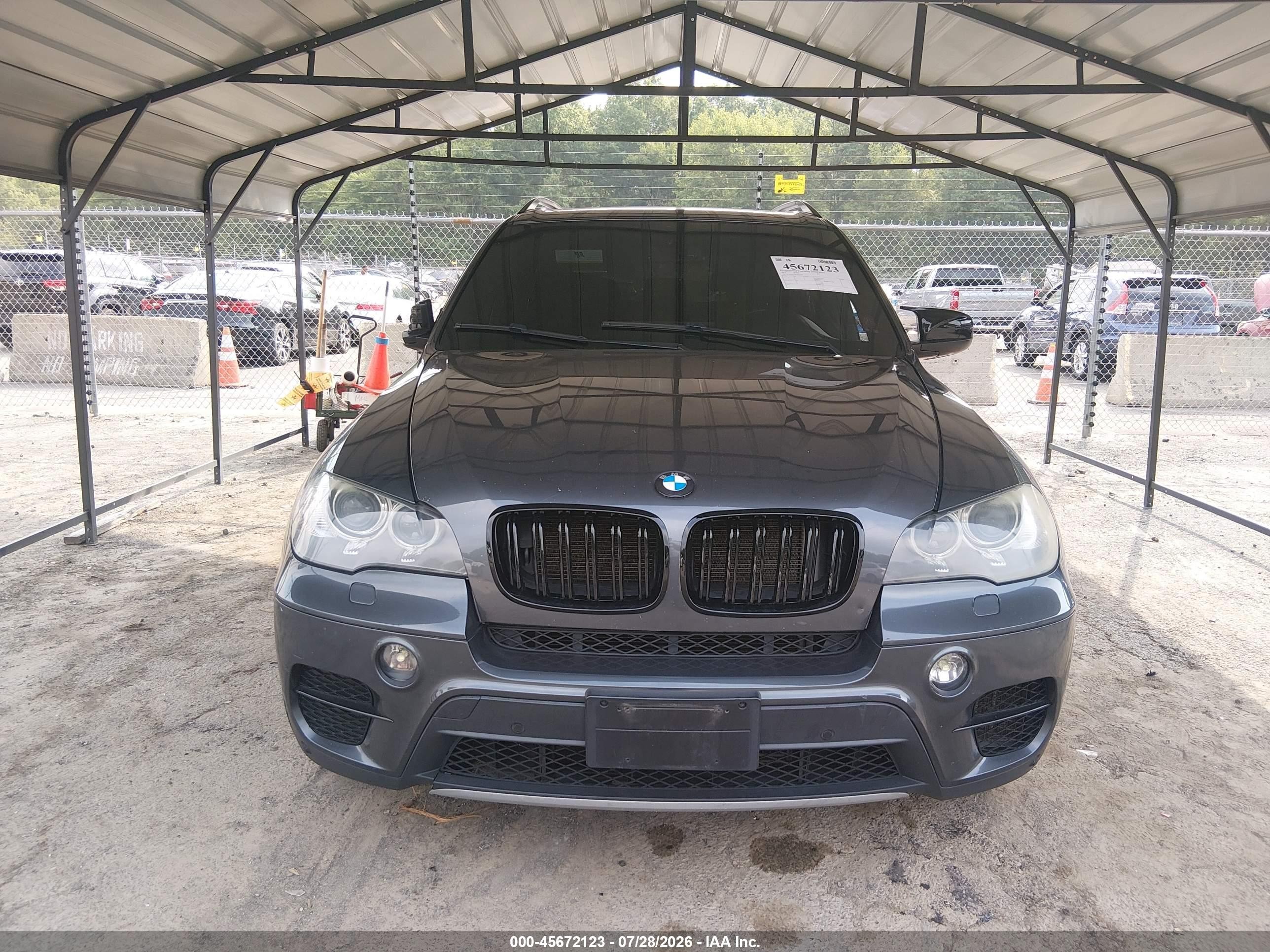 2012 Bmw X5 Xdrive35d Gray vin: 5UXZW0C55CL673638