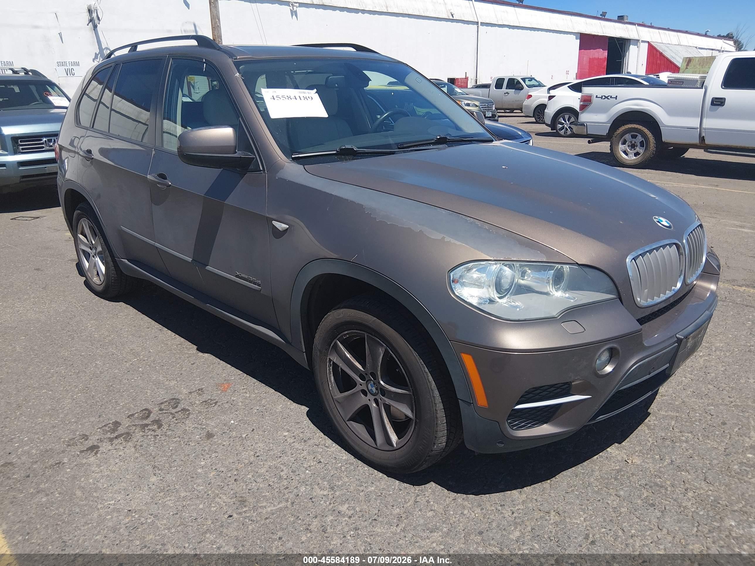 2012 Bmw X5 Xdrive35d Brown vin: 5UXZW0C55CL674238