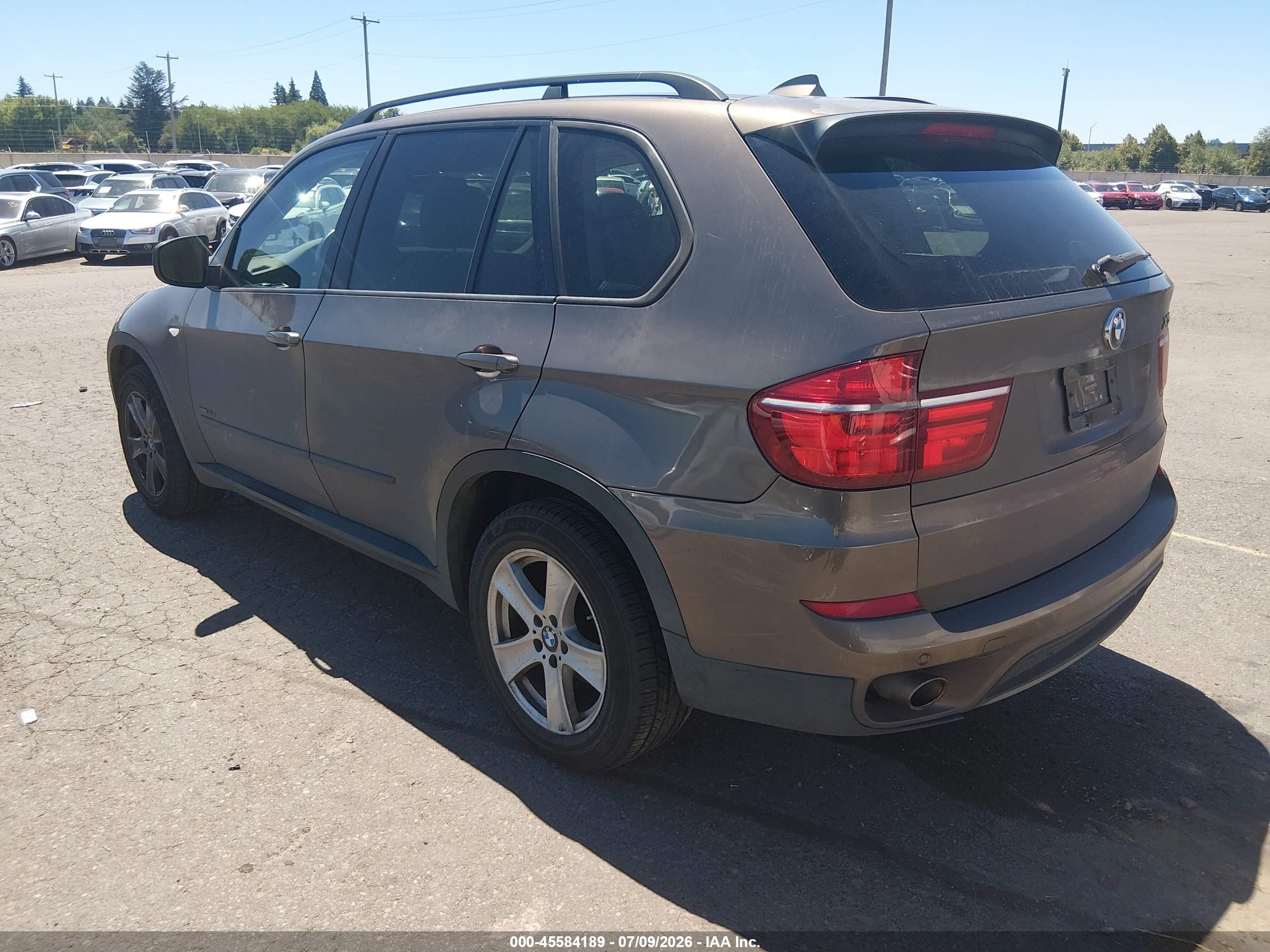 2012 Bmw X5 Xdrive35d Brown vin: 5UXZW0C55CL674238