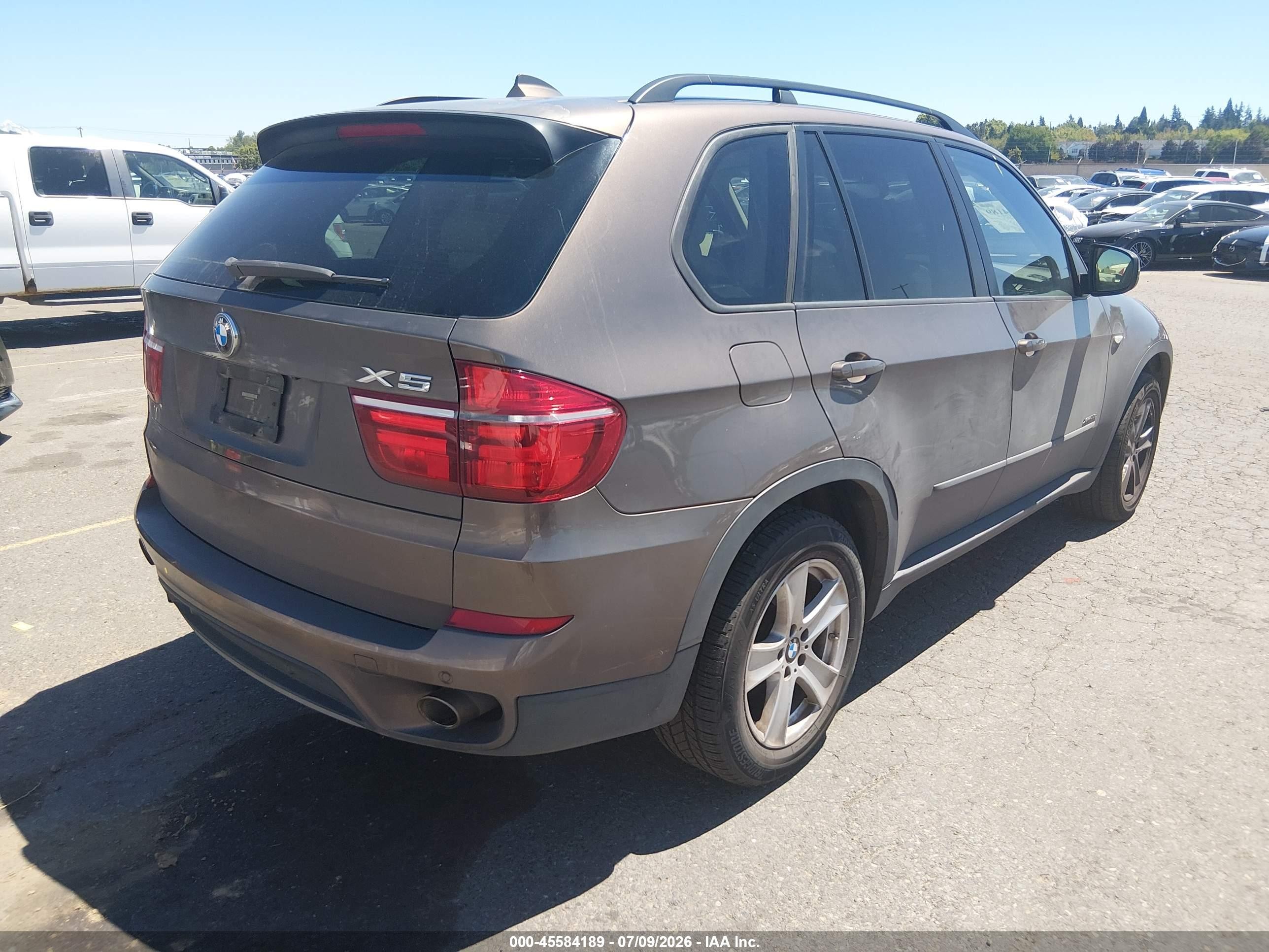 2012 Bmw X5 Xdrive35d Brown vin: 5UXZW0C55CL674238