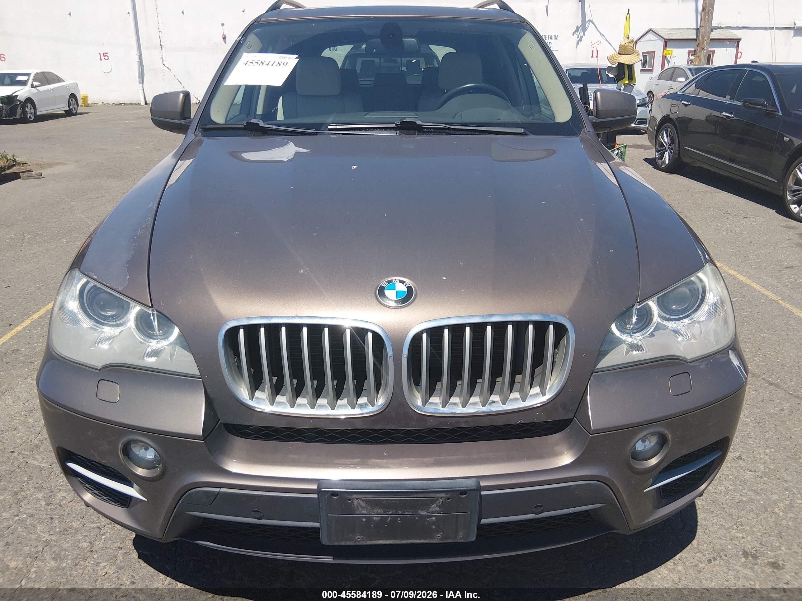 2012 Bmw X5 Xdrive35d Brown vin: 5UXZW0C55CL674238