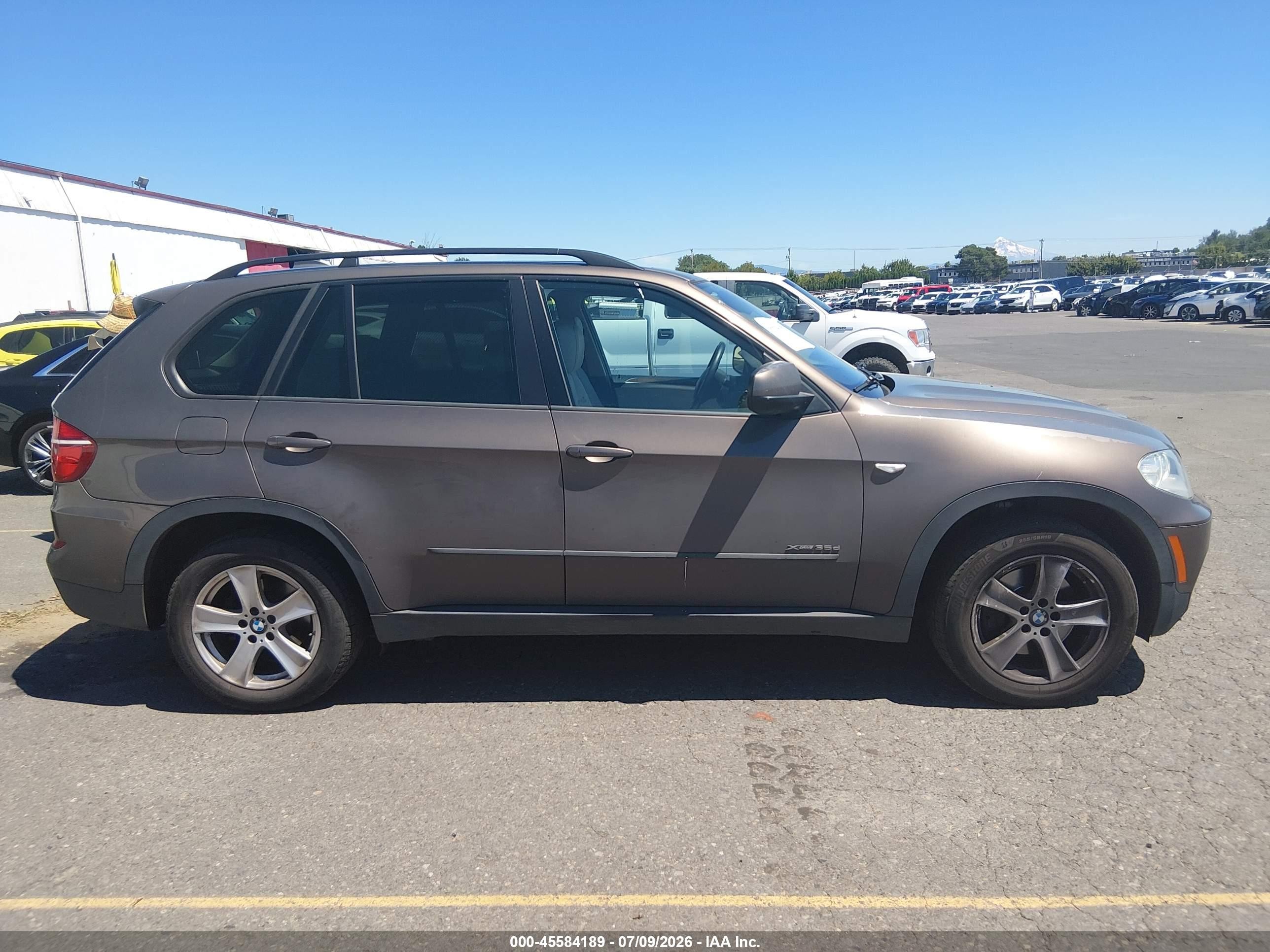 2012 Bmw X5 Xdrive35d Brown vin: 5UXZW0C55CL674238