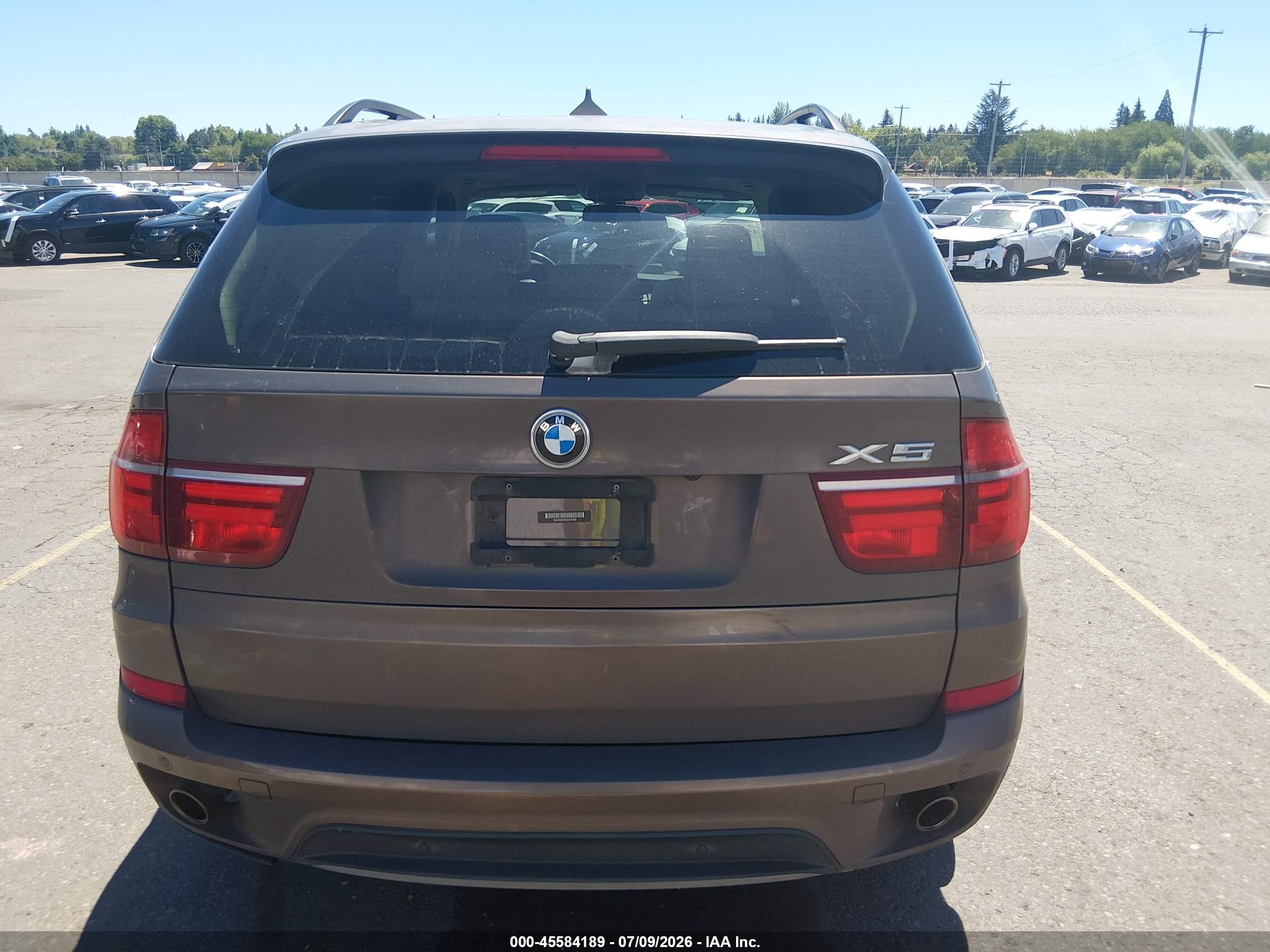 2012 Bmw X5 Xdrive35d Brown vin: 5UXZW0C55CL674238