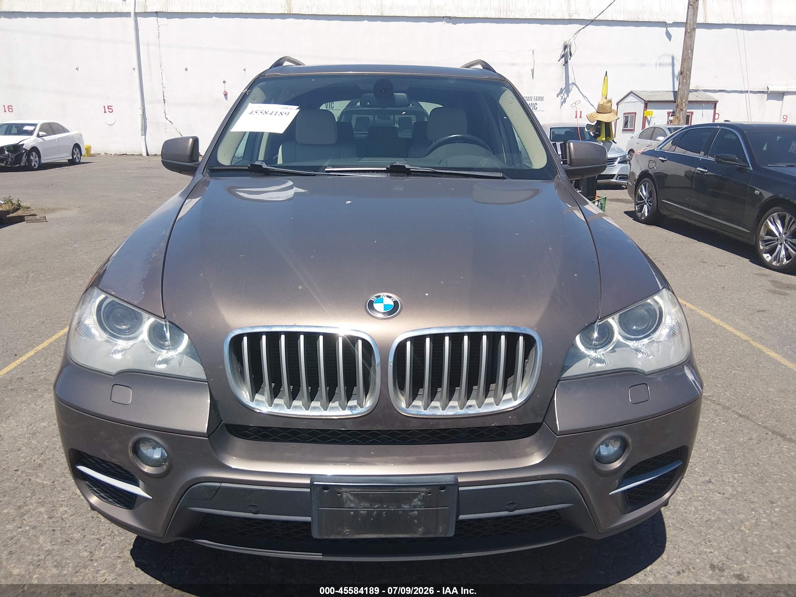 2012 Bmw X5 Xdrive35d Brown vin: 5UXZW0C55CL674238