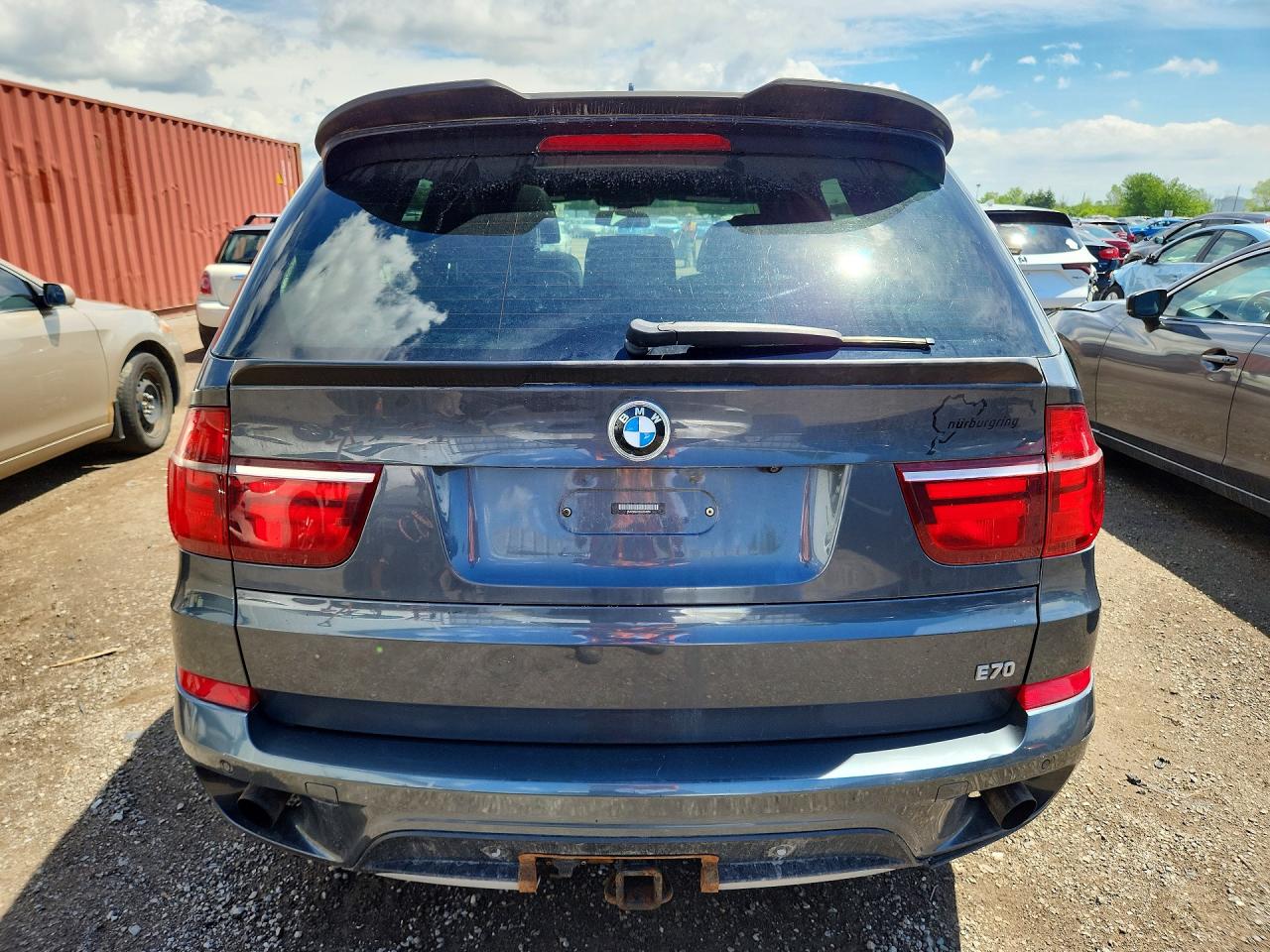 2012 Bmw X5 Xdrive35d Gray vin: 5UXZW0C55CL674658