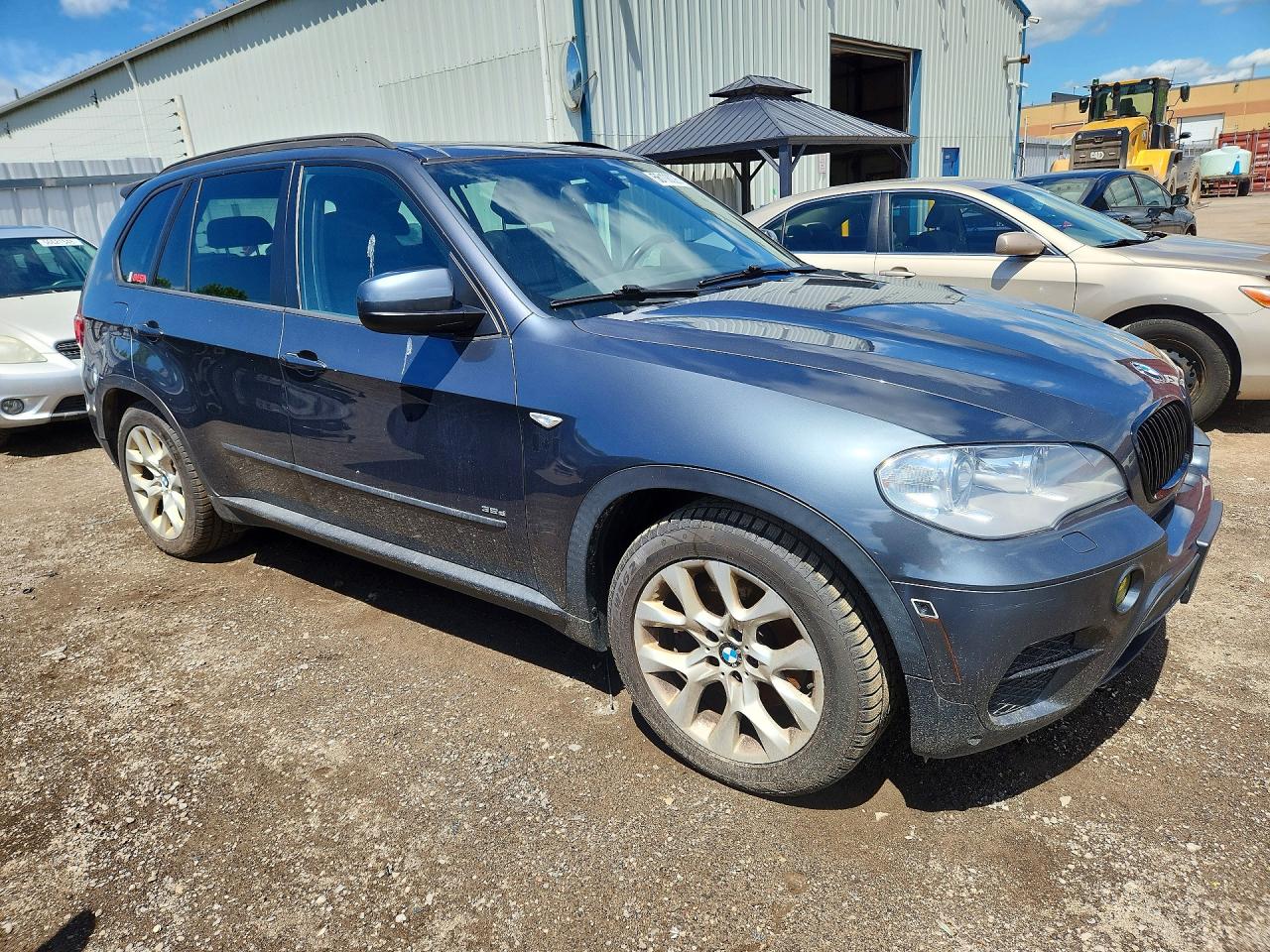 2012 Bmw X5 Xdrive35d Gray vin: 5UXZW0C55CL674658