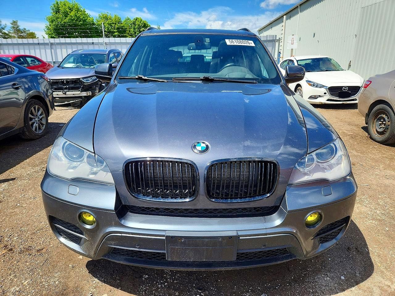 2012 Bmw X5 Xdrive35d Gray vin: 5UXZW0C55CL674658