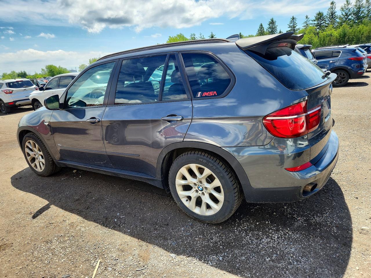 2012 Bmw X5 Xdrive35d Gray vin: 5UXZW0C55CL674658