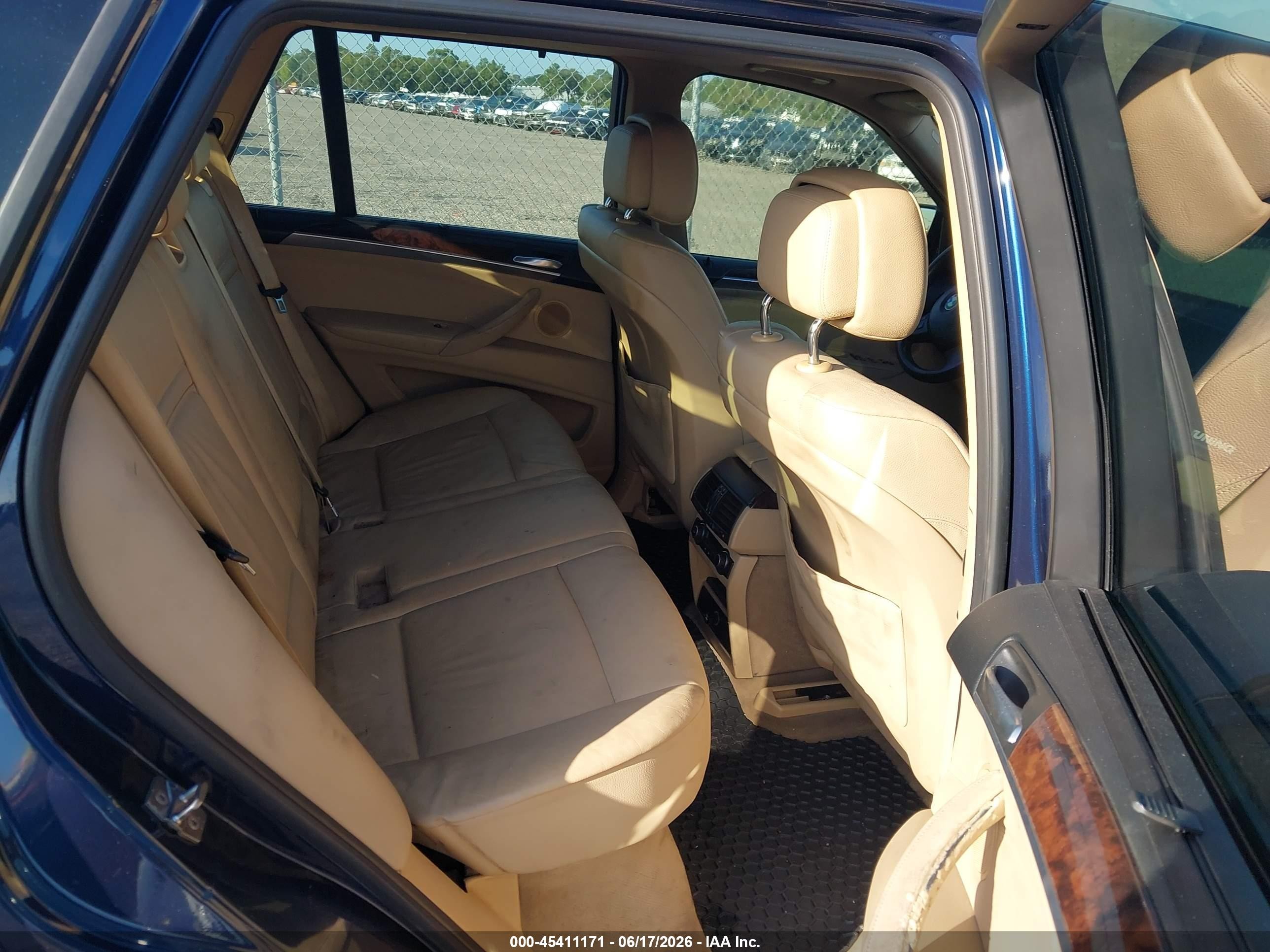 2011 Bmw X5 Xdrive35d Dark Blue vin: 5UXZW0C56BL370253