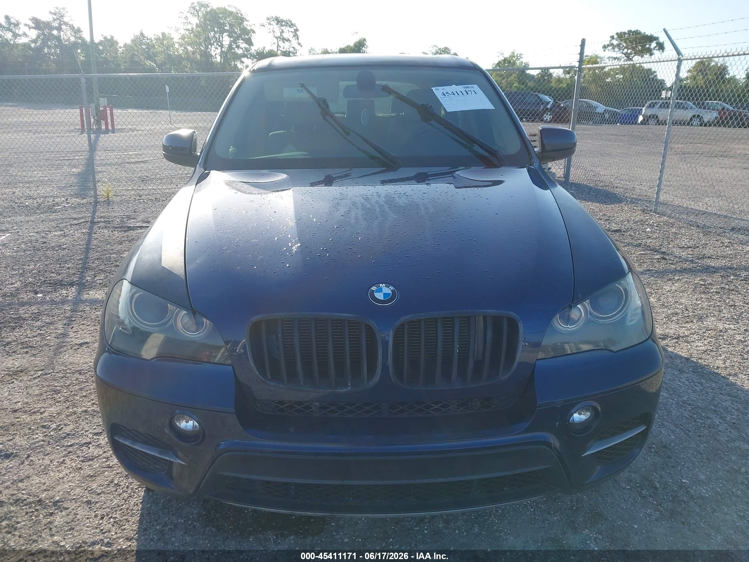 2011 Bmw X5 Xdrive35d Dark Blue vin: 5UXZW0C56BL370253