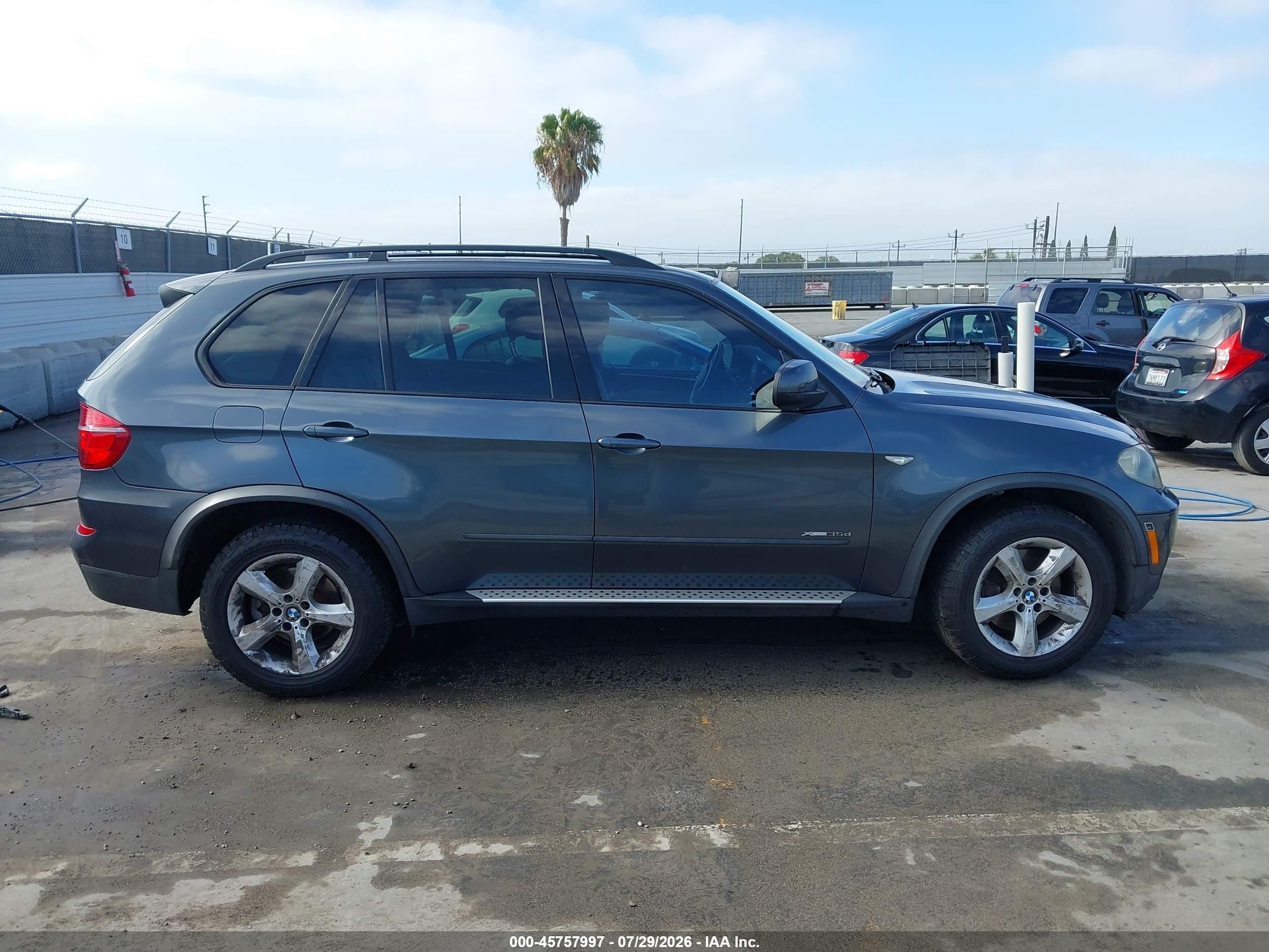 2011 Bmw X5 Xdrive35d Gray vin: 5UXZW0C56BL370852