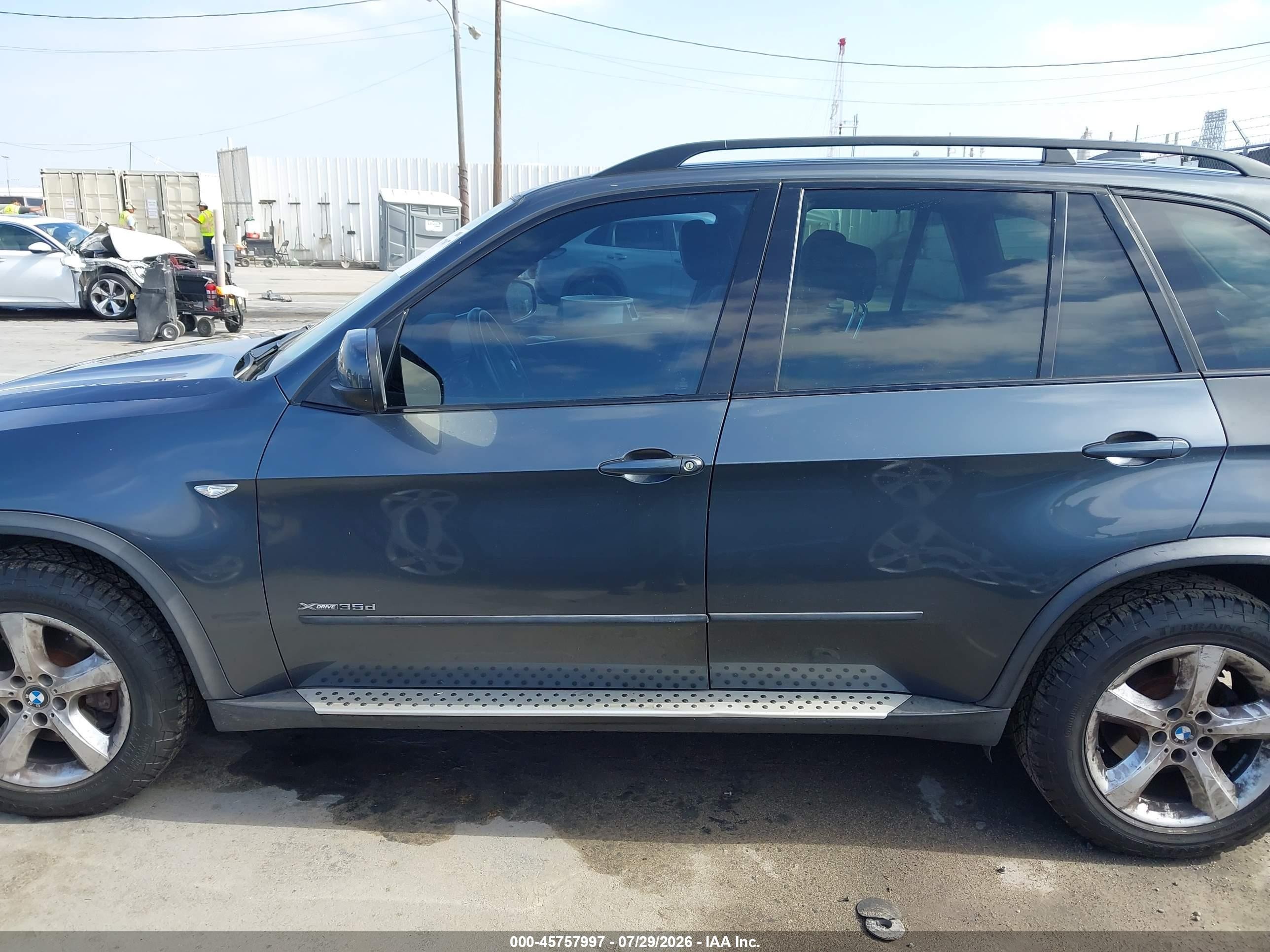 2011 Bmw X5 Xdrive35d Gray vin: 5UXZW0C56BL370852
