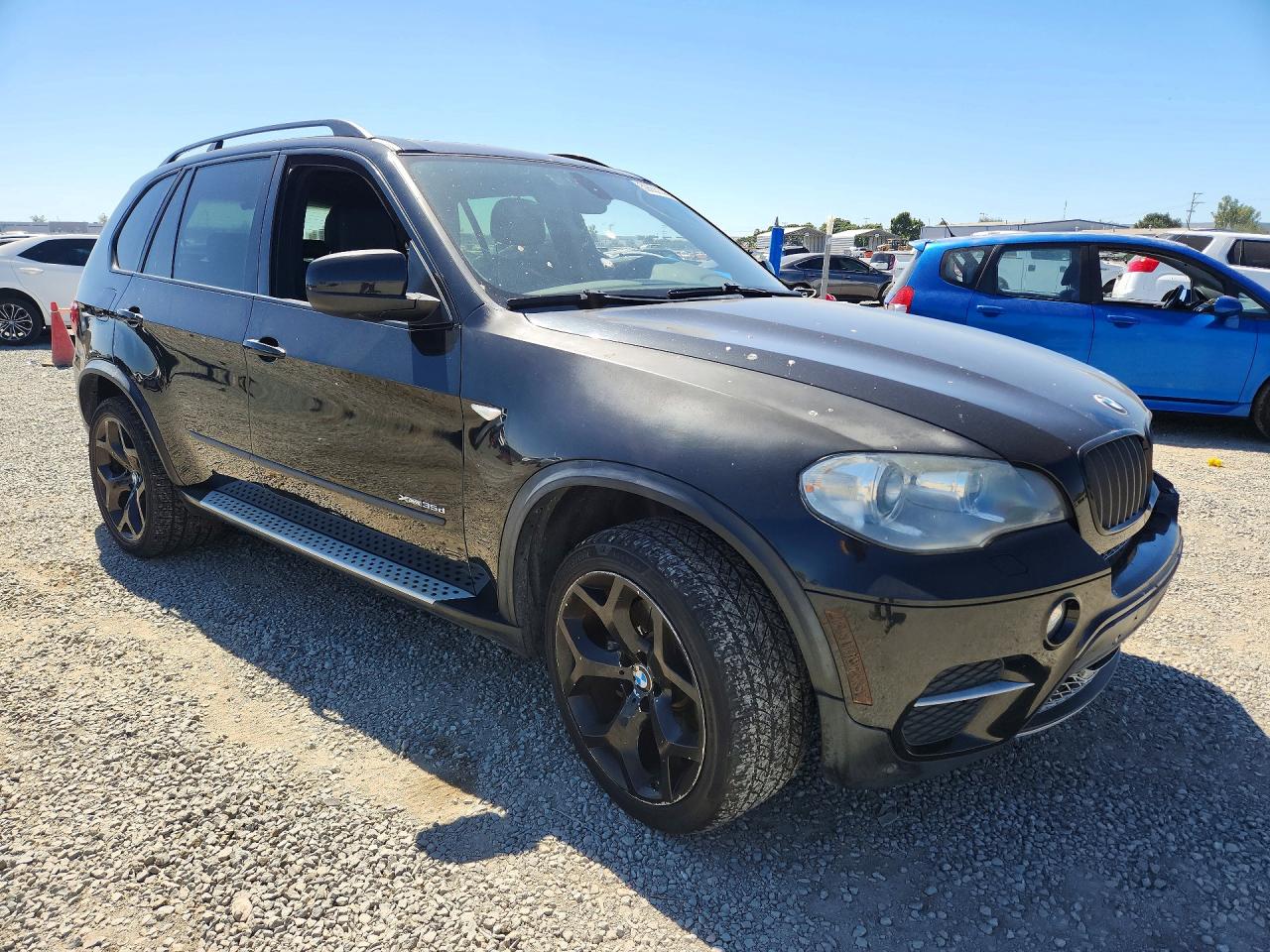 2012 Bmw X5 Xdrive35d Black vin: 5UXZW0C56CL670408