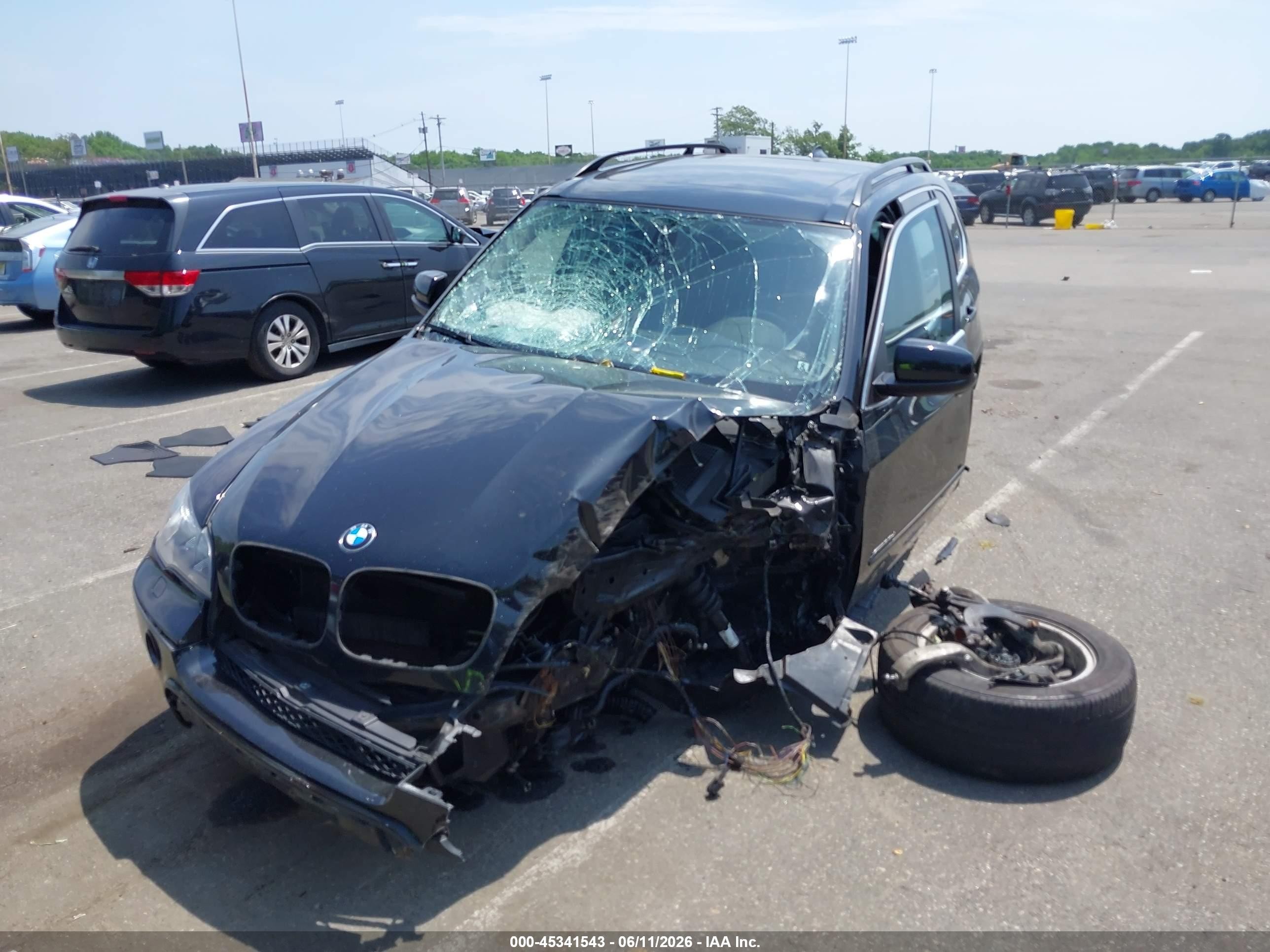 2013 Bmw X5 Xdrive35d Черный vin: 5UXZW0C56D0B92397