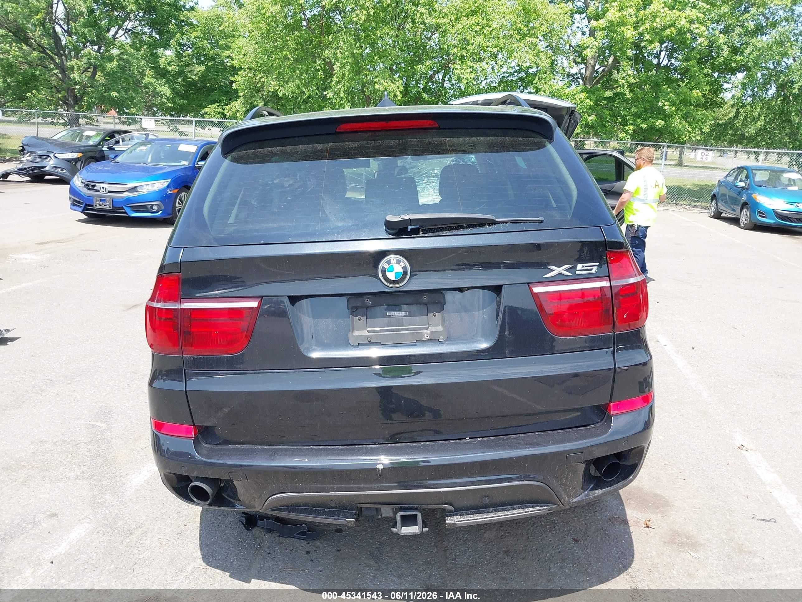 2013 Bmw X5 Xdrive35d Черный vin: 5UXZW0C56D0B92397