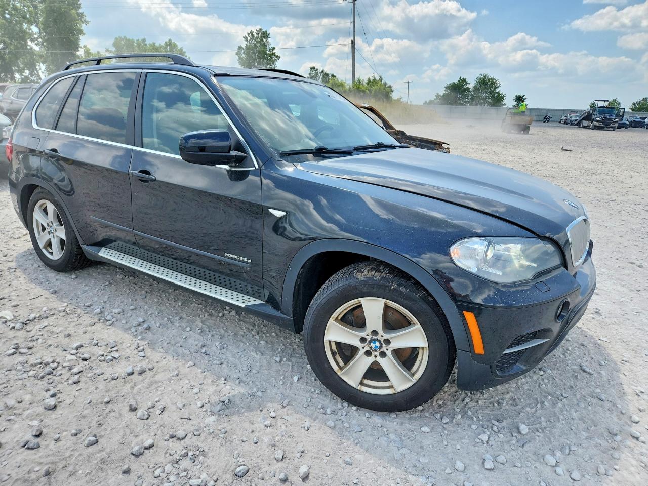 2013 Bmw X5 Xdrive35d Black vin: 5UXZW0C56D0B93632