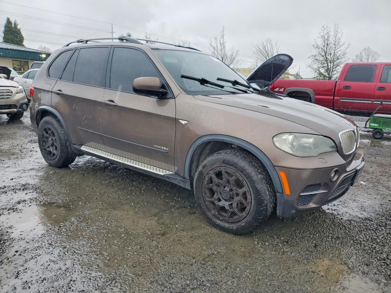2011 Bmw X5 Xdrive35d Brown vin: 5UXZW0C57BL656595