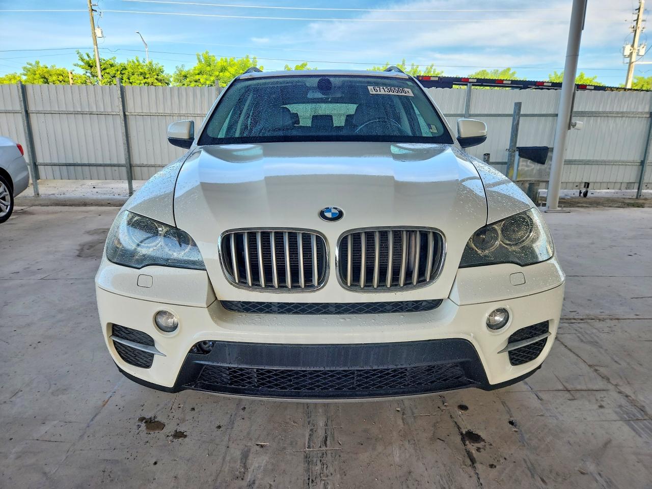 2011 Bmw X5 Xdrive35d White vin: 5UXZW0C57BL662249