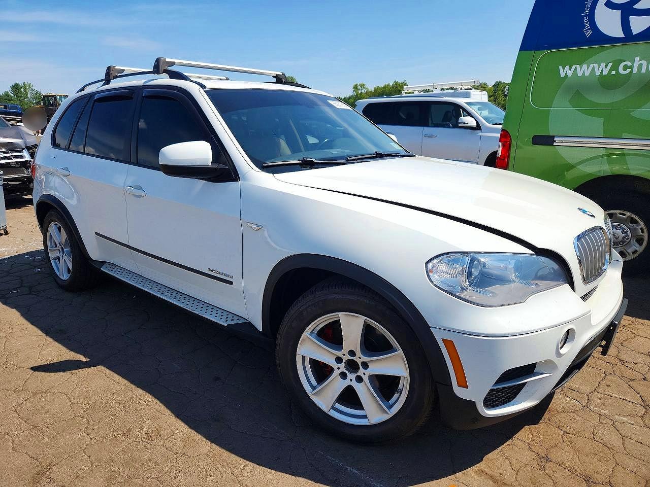 2012 Bmw X5 Xdrive35d Белый vin: 5UXZW0C57CL663709