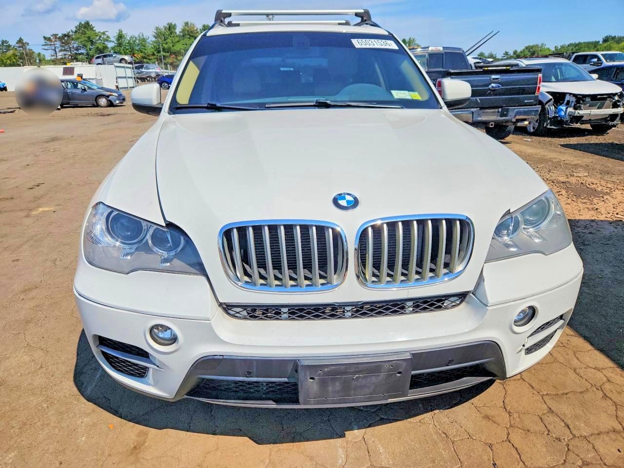 2012 Bmw X5 Xdrive35d Белый vin: 5UXZW0C57CL663709