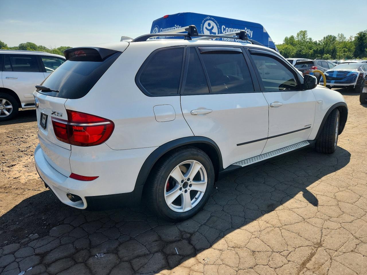 2012 Bmw X5 Xdrive35d Белый vin: 5UXZW0C57CL663709
