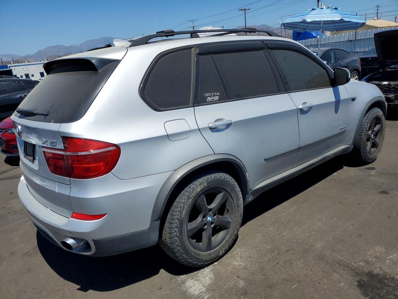 2012 Bmw X5 Xdrive35d Silver vin: 5UXZW0C57CL664486