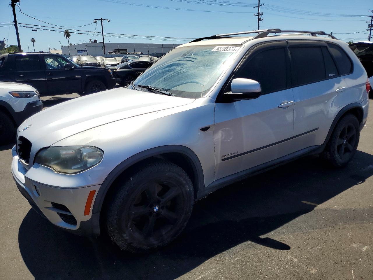2012 Bmw X5 Xdrive35d Silver vin: 5UXZW0C57CL664486