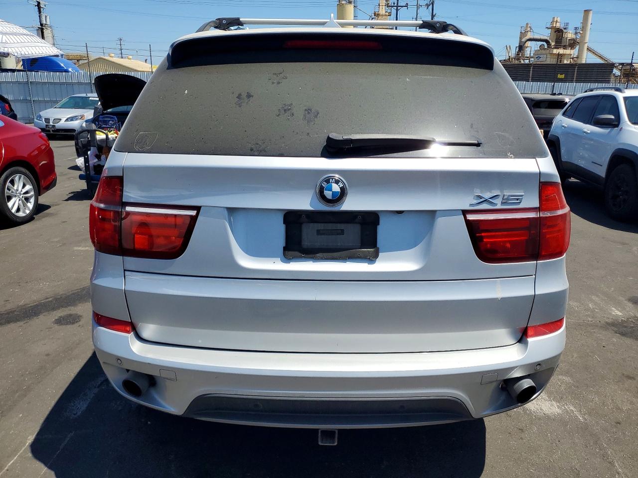 2012 Bmw X5 Xdrive35d Silver vin: 5UXZW0C57CL664486