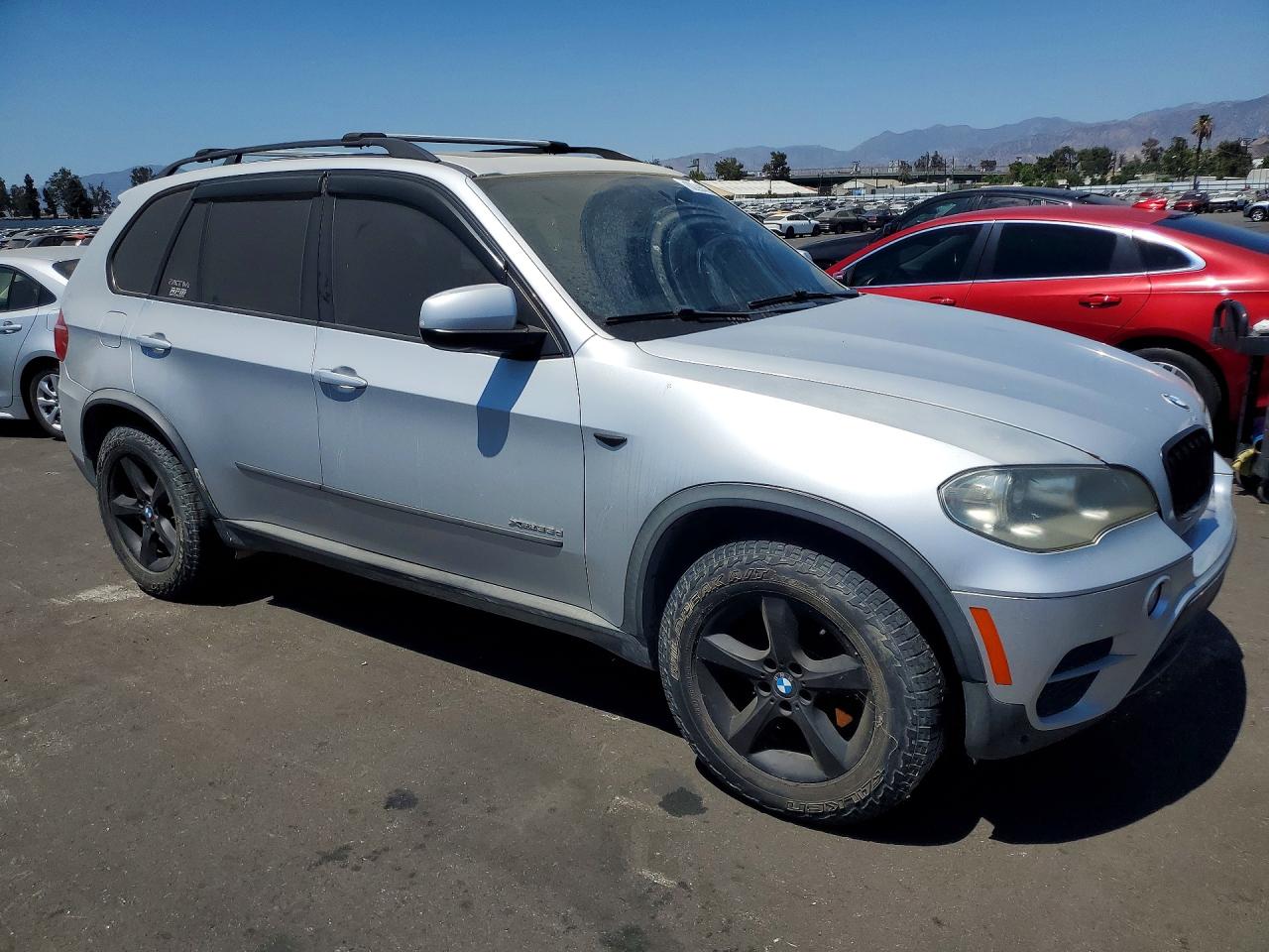 2012 Bmw X5 Xdrive35d Silver vin: 5UXZW0C57CL664486