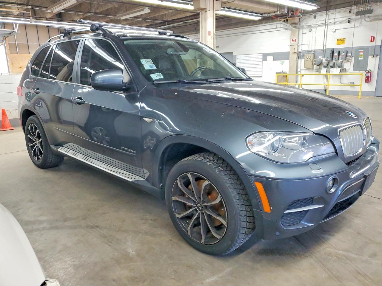 2012 Bmw X5 Xdrive35d Gray vin: 5UXZW0C57CL670885