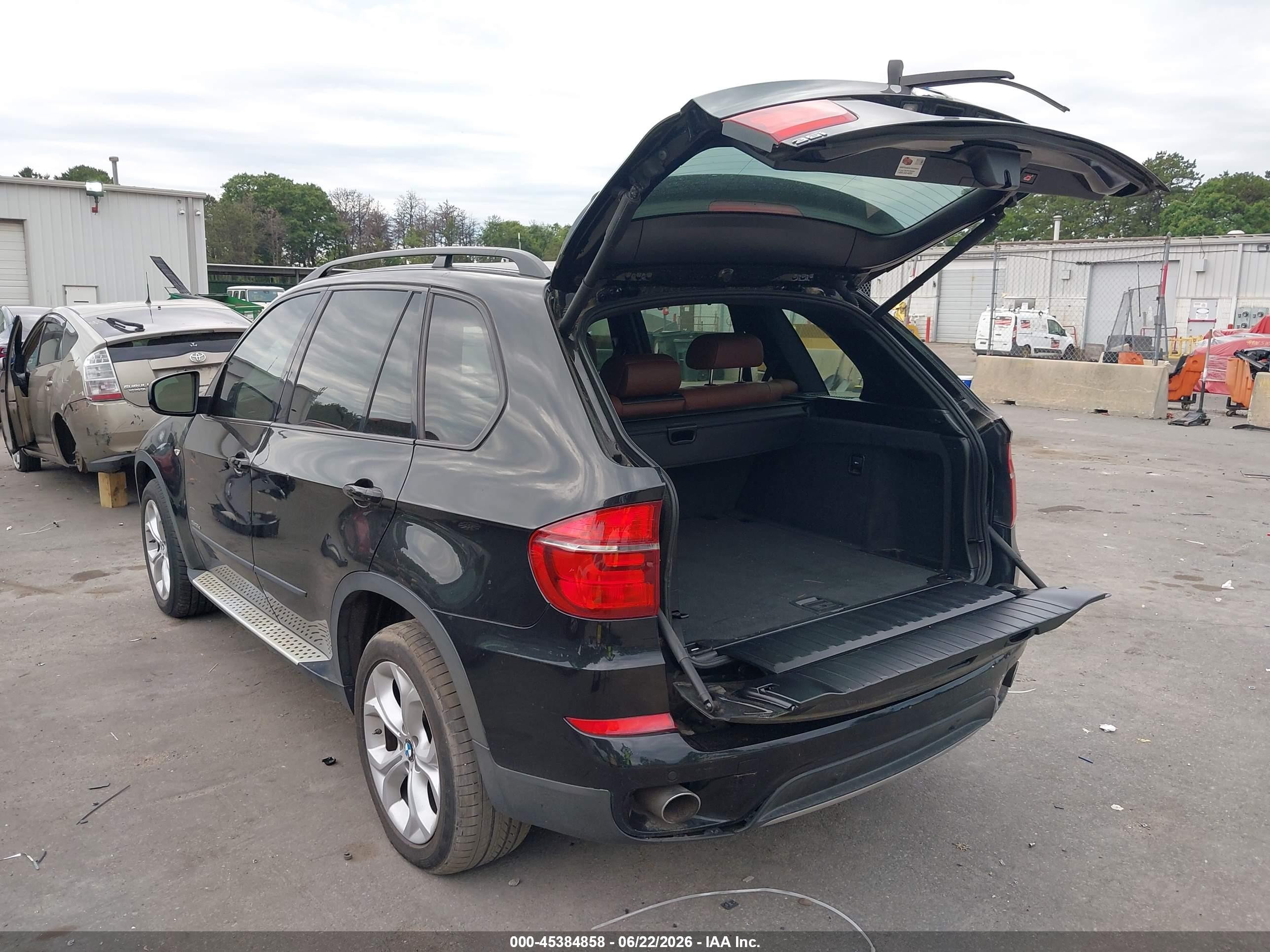 2012 Bmw X5 Xdrive35d Black vin: 5UXZW0C57CL672846