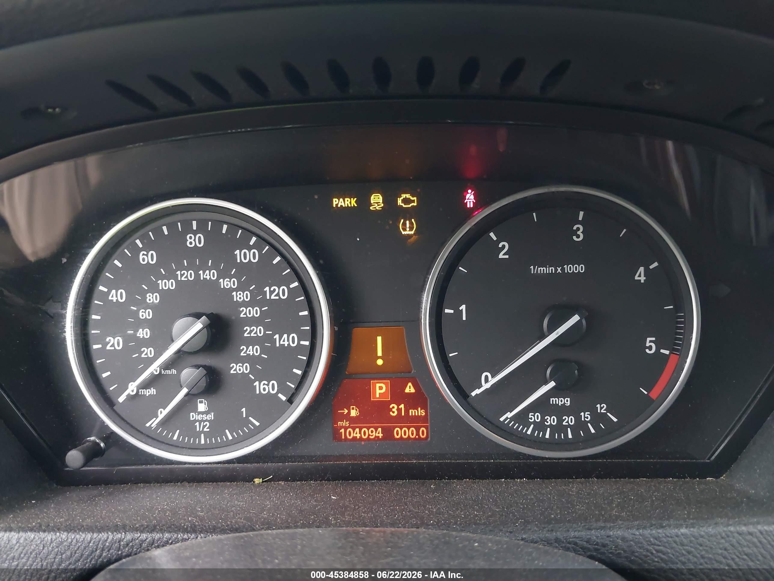 2012 Bmw X5 Xdrive35d Black vin: 5UXZW0C57CL672846