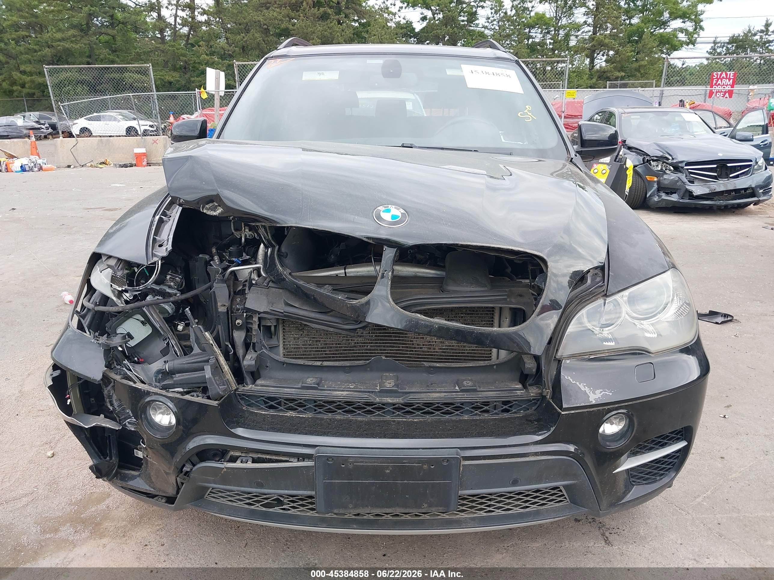 2012 Bmw X5 Xdrive35d Black vin: 5UXZW0C57CL672846
