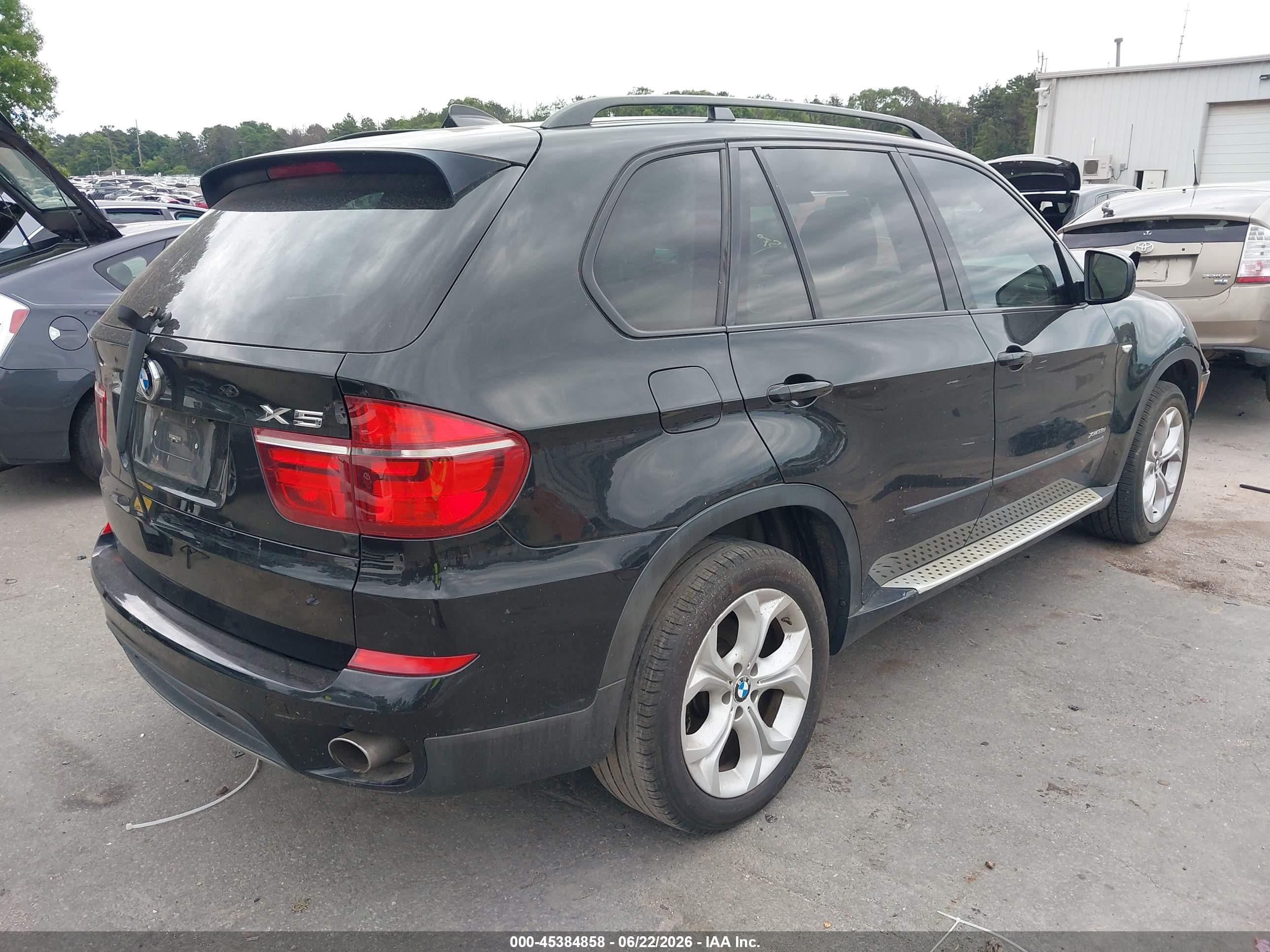 2012 Bmw X5 Xdrive35d Black vin: 5UXZW0C57CL672846