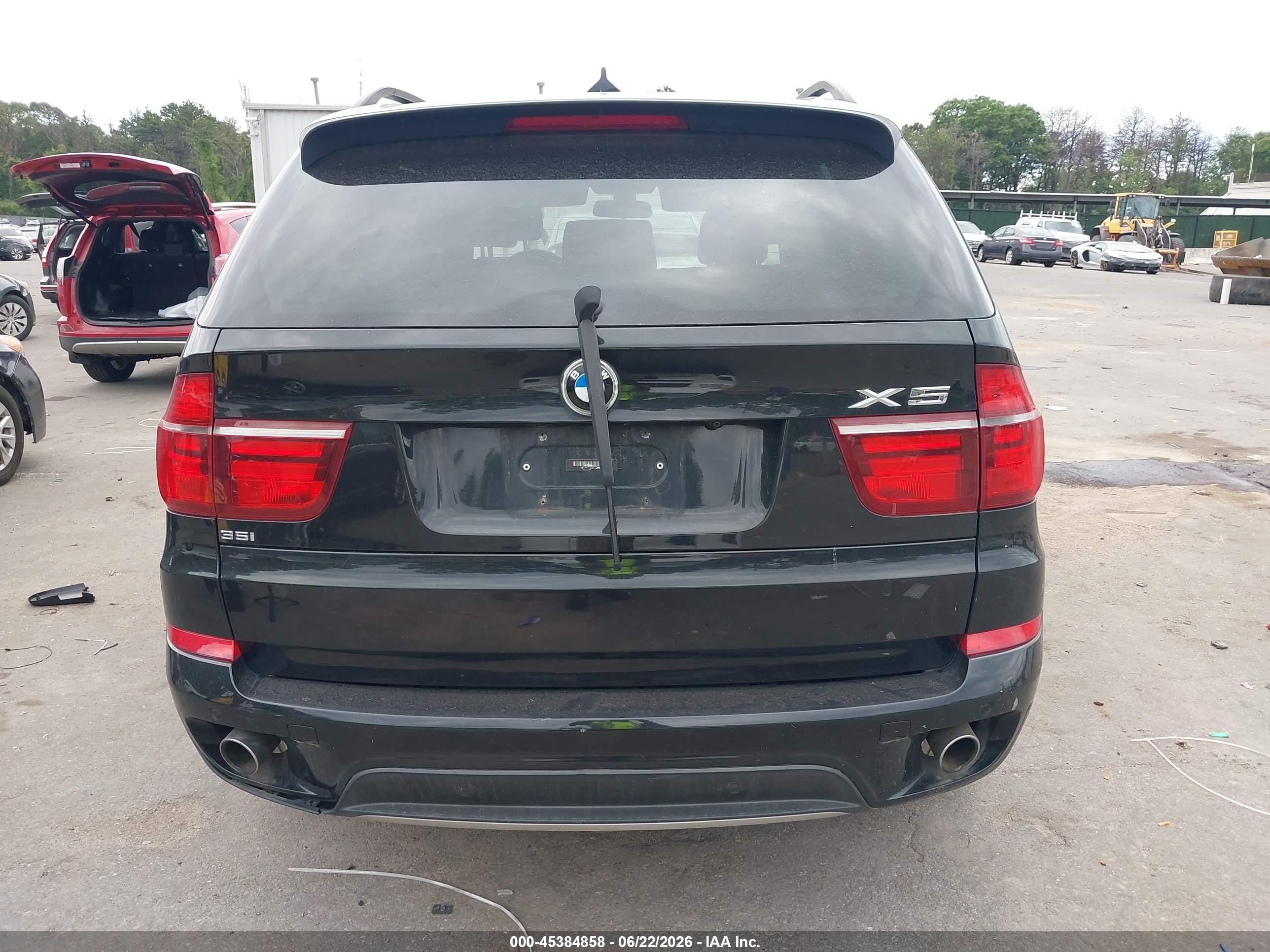 2012 Bmw X5 Xdrive35d Black vin: 5UXZW0C57CL672846