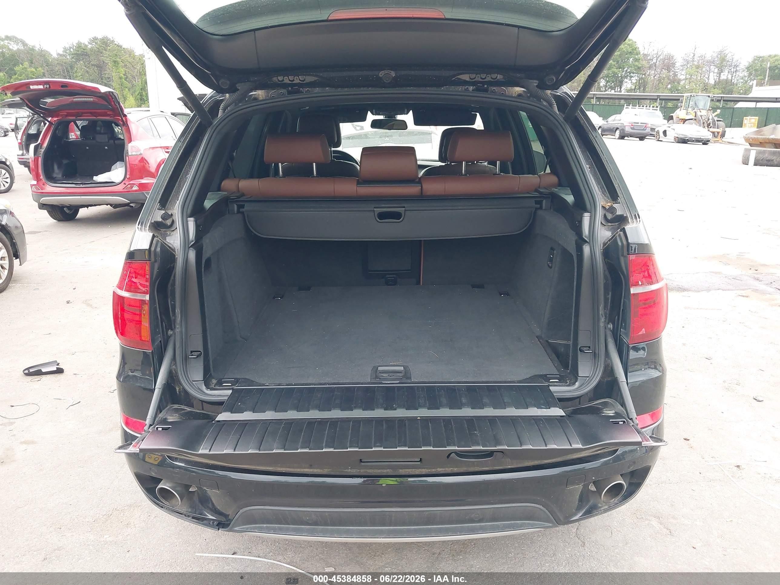 2012 Bmw X5 Xdrive35d Black vin: 5UXZW0C57CL672846